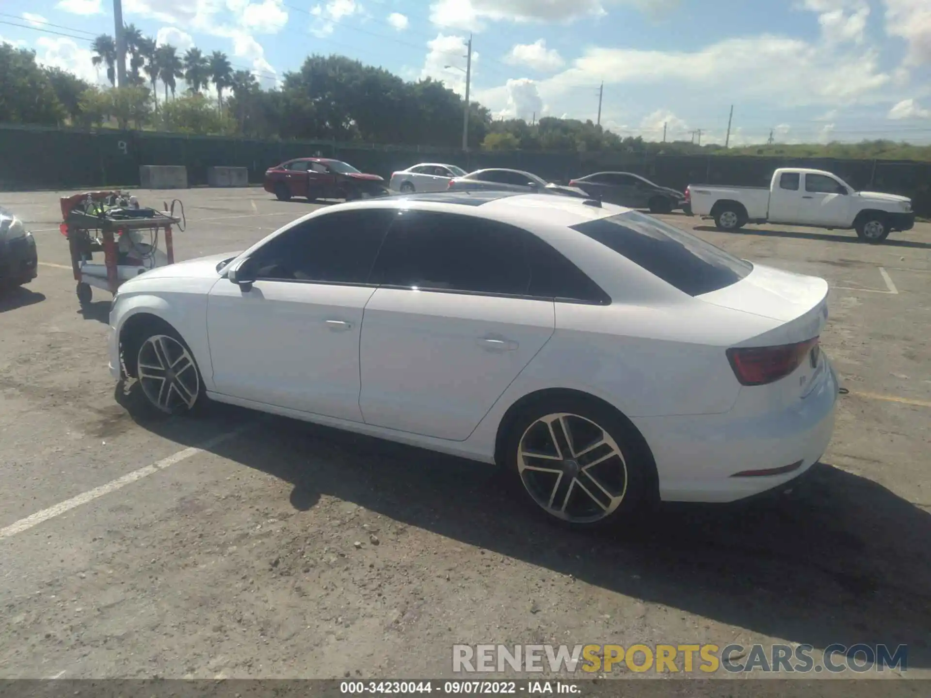 3 Photograph of a damaged car WAUAUGFF9LA094582 AUDI A3 SEDAN 2020