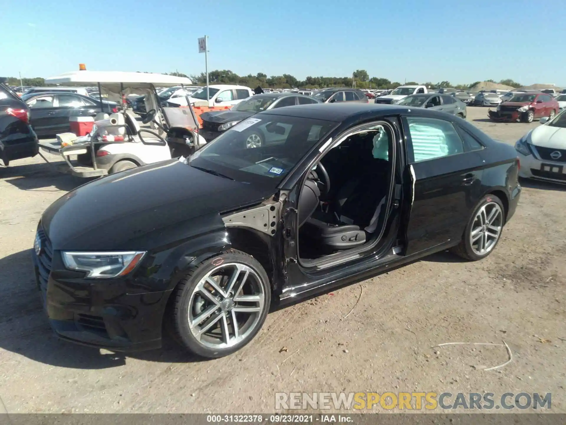 2 Photograph of a damaged car WAUAUGFFXLA006669 AUDI A3 SEDAN 2020