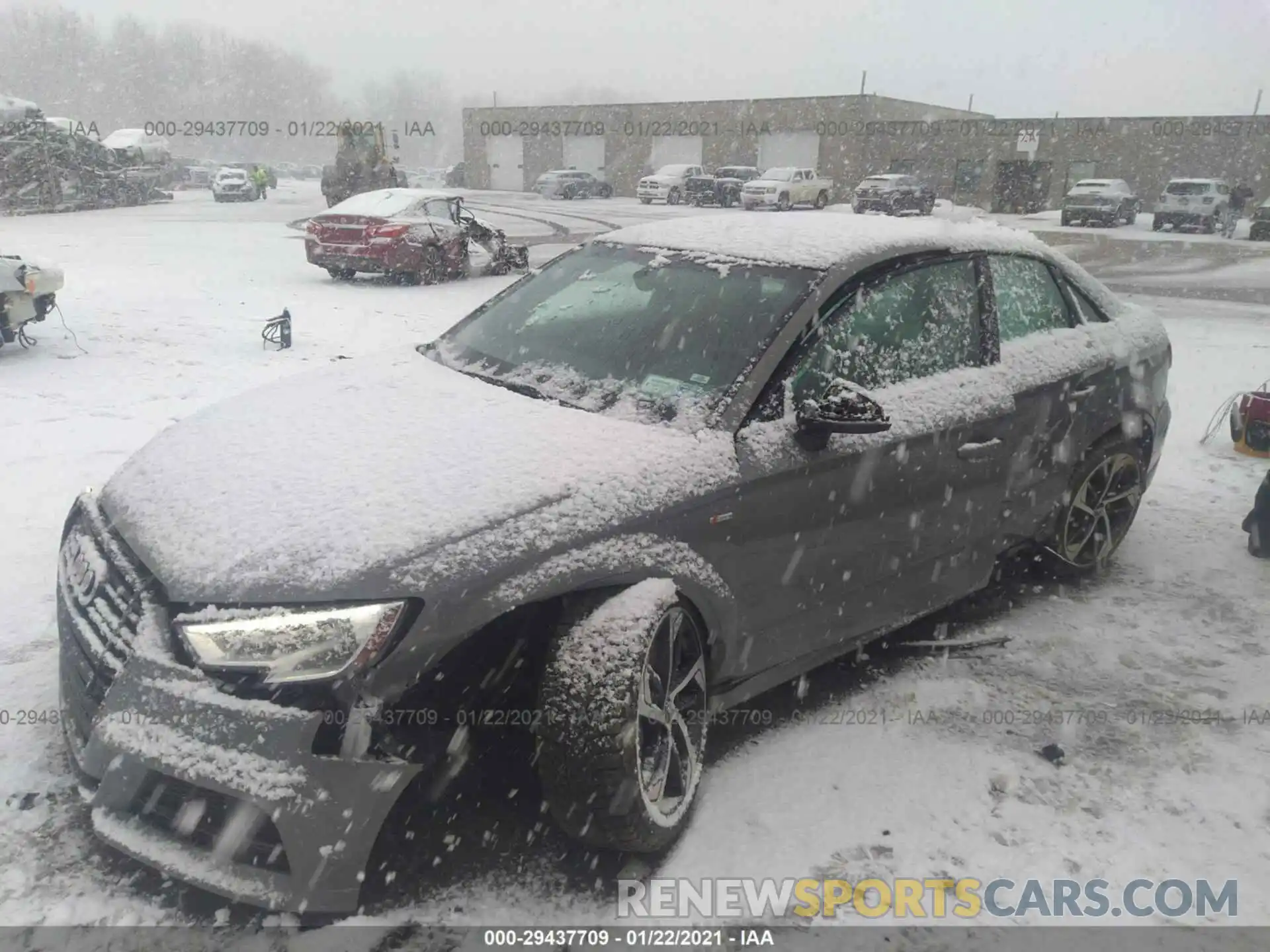 2 Photograph of a damaged car WAUBEGFF2LA014458 AUDI A3 SEDAN 2020