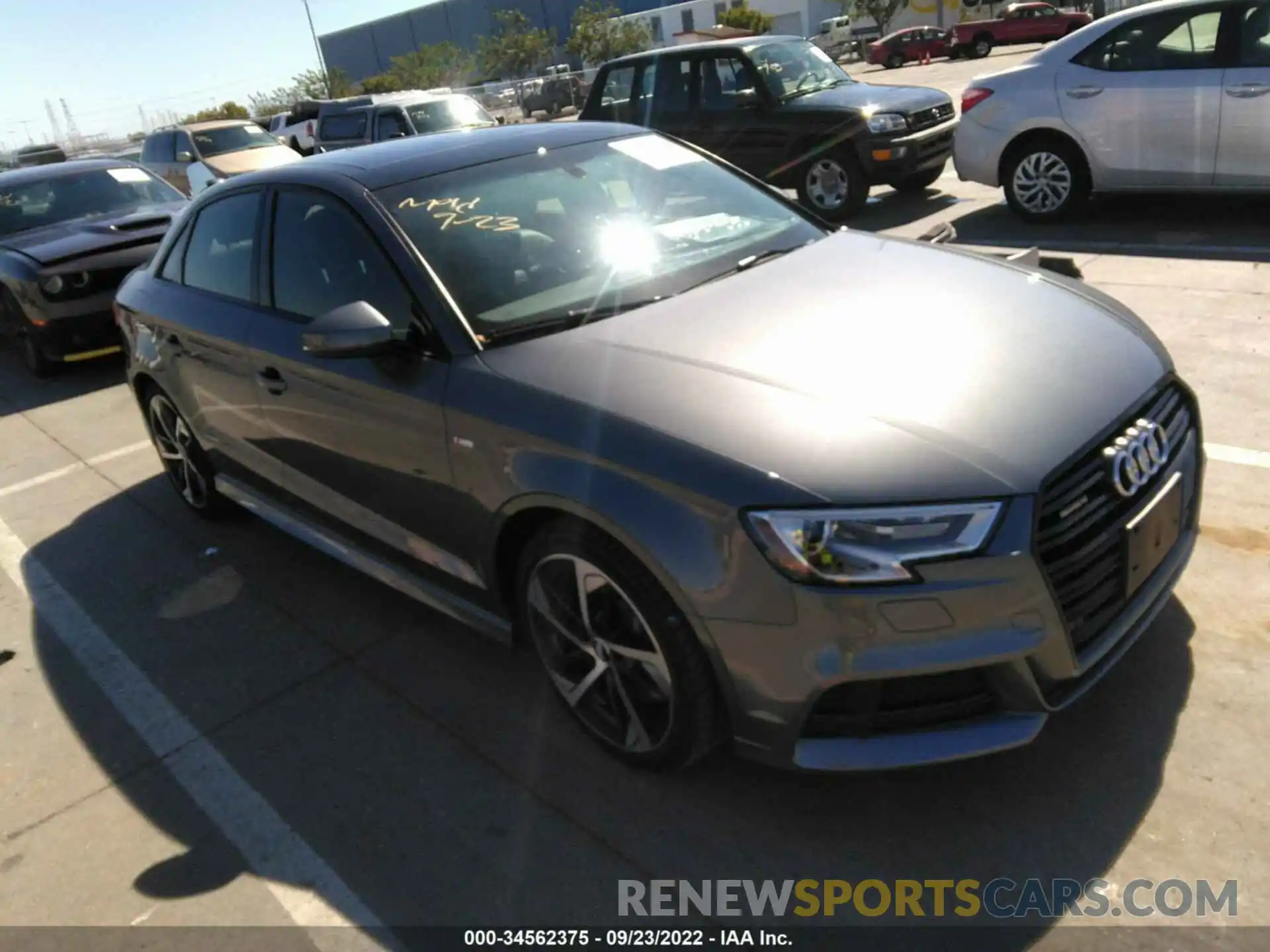 1 Photograph of a damaged car WAUBEGFF2LA102832 AUDI A3 SEDAN 2020