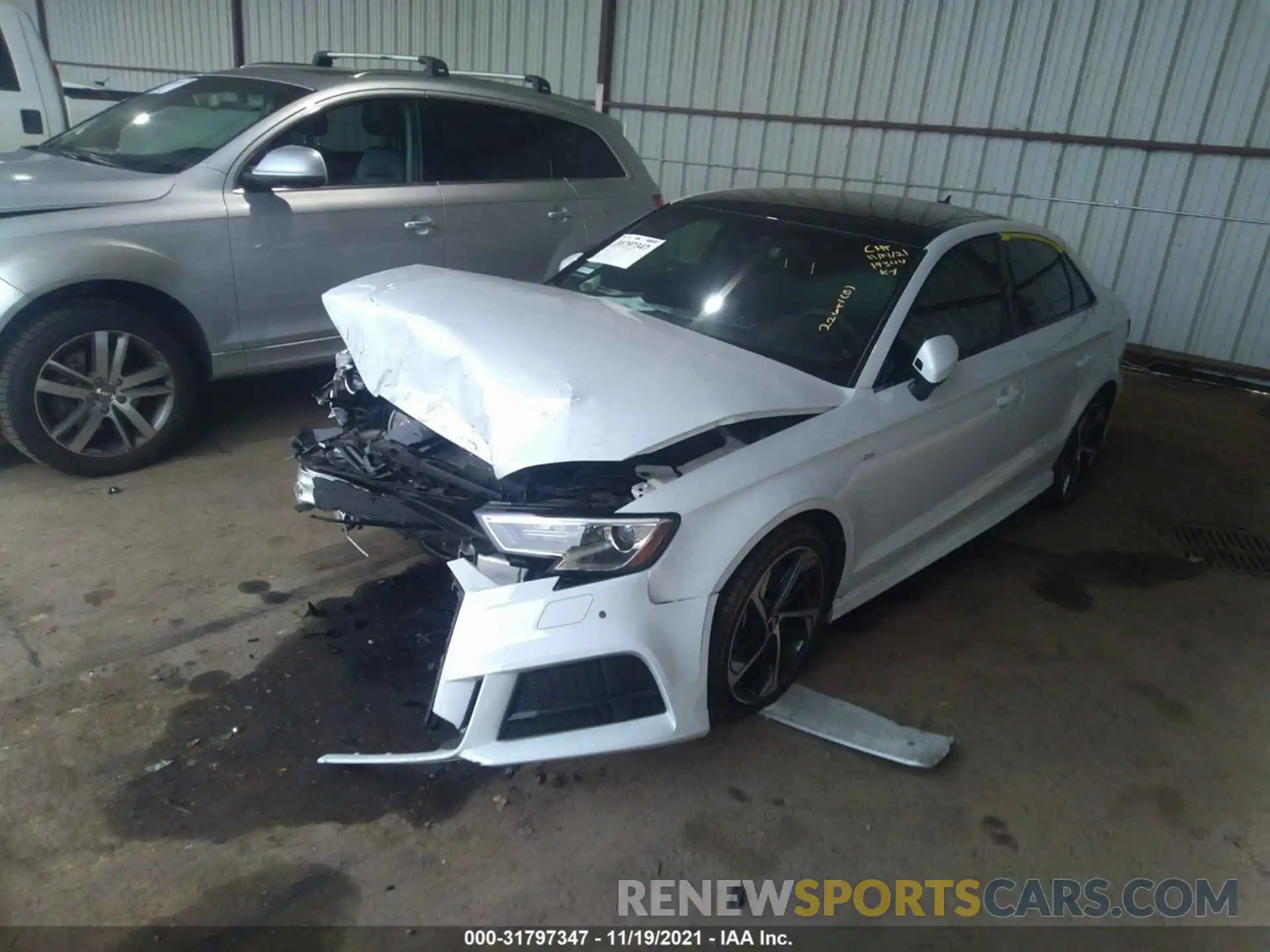 2 Photograph of a damaged car WAUBEGFF4LA105280 AUDI A3 SEDAN 2020