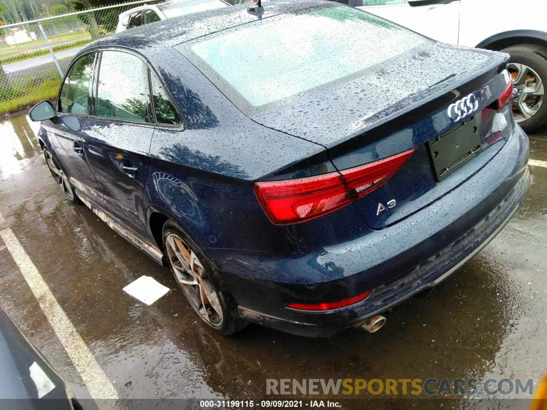 3 Photograph of a damaged car WAUBEGFF5LA102128 AUDI A3 SEDAN 2020