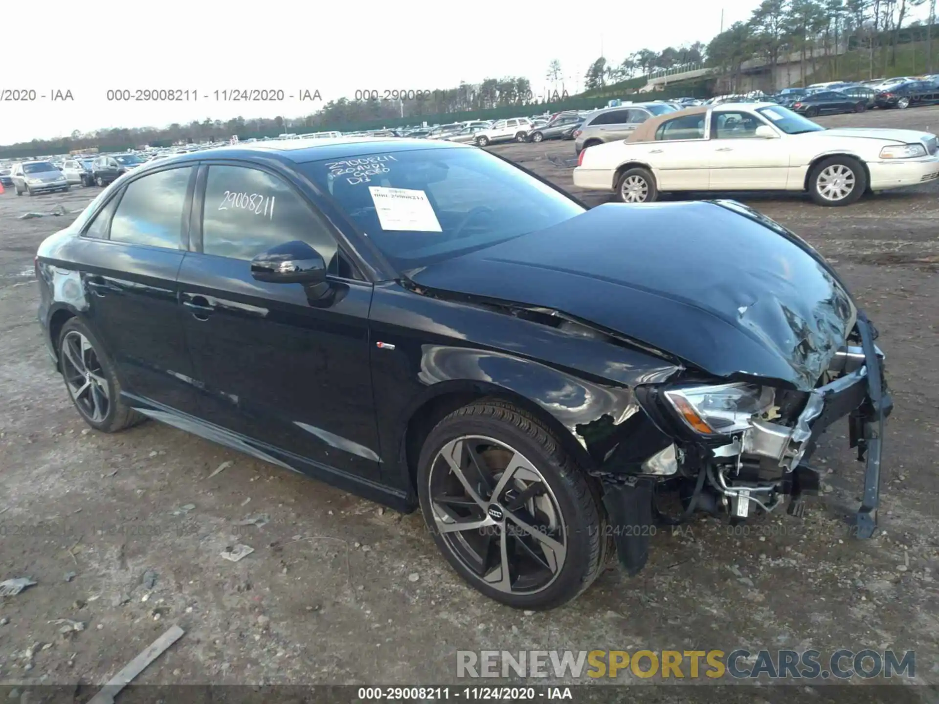 1 Photograph of a damaged car WAUBEGFF6LA006248 AUDI A3 SEDAN 2020