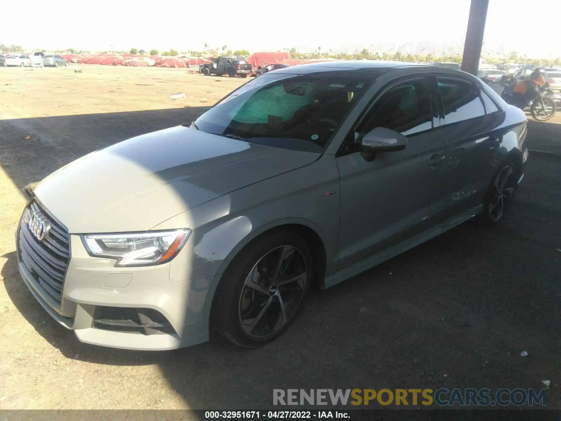 2 Фотография поврежденного автомобиля WAUBEGFF6LA089972 AUDI A3 SEDAN 2020