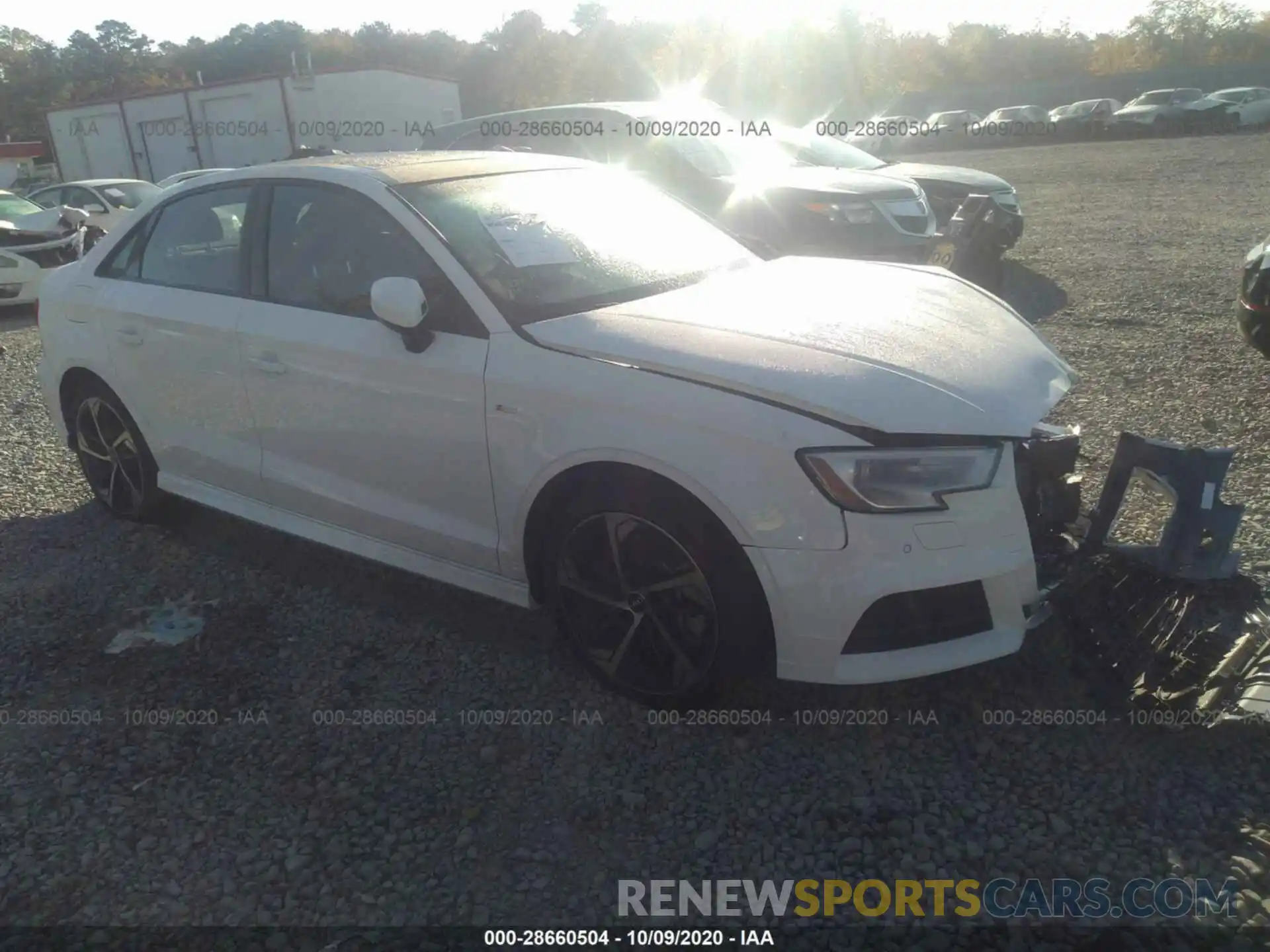 1 Photograph of a damaged car WAUBEGFF6LA095657 AUDI A3 SEDAN 2020