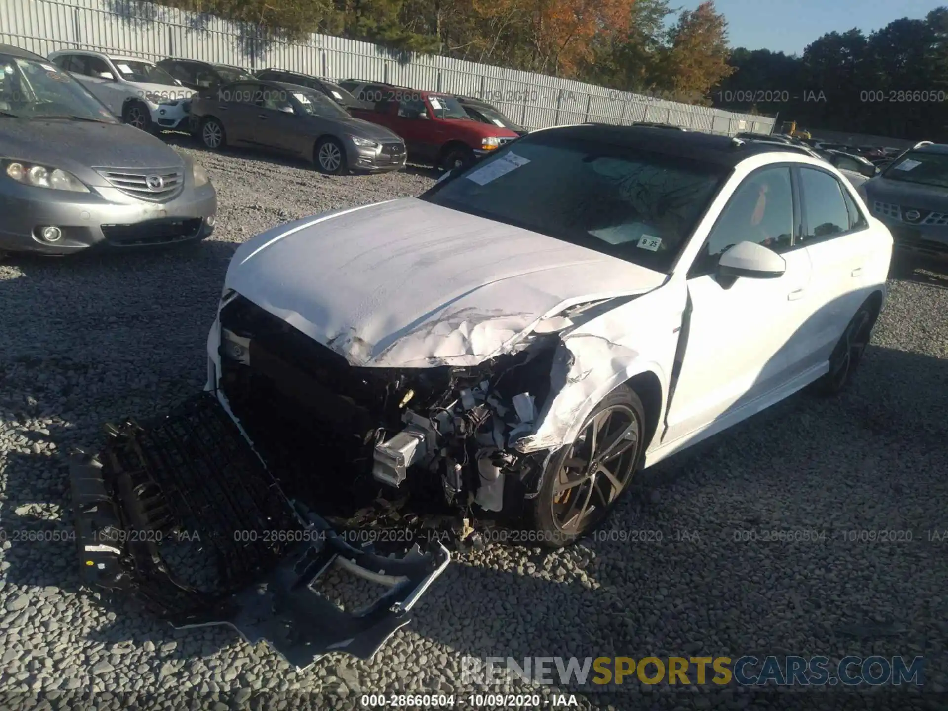 2 Photograph of a damaged car WAUBEGFF6LA095657 AUDI A3 SEDAN 2020