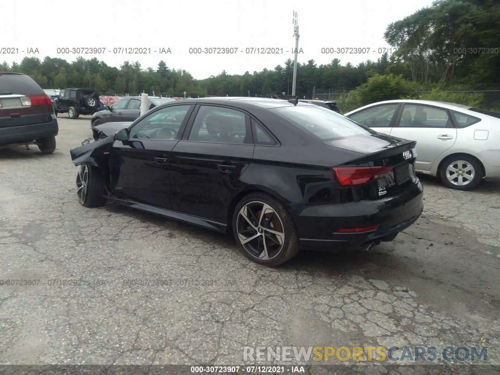 3 Photograph of a damaged car WAUBEGFF6LA104924 AUDI A3 SEDAN 2020