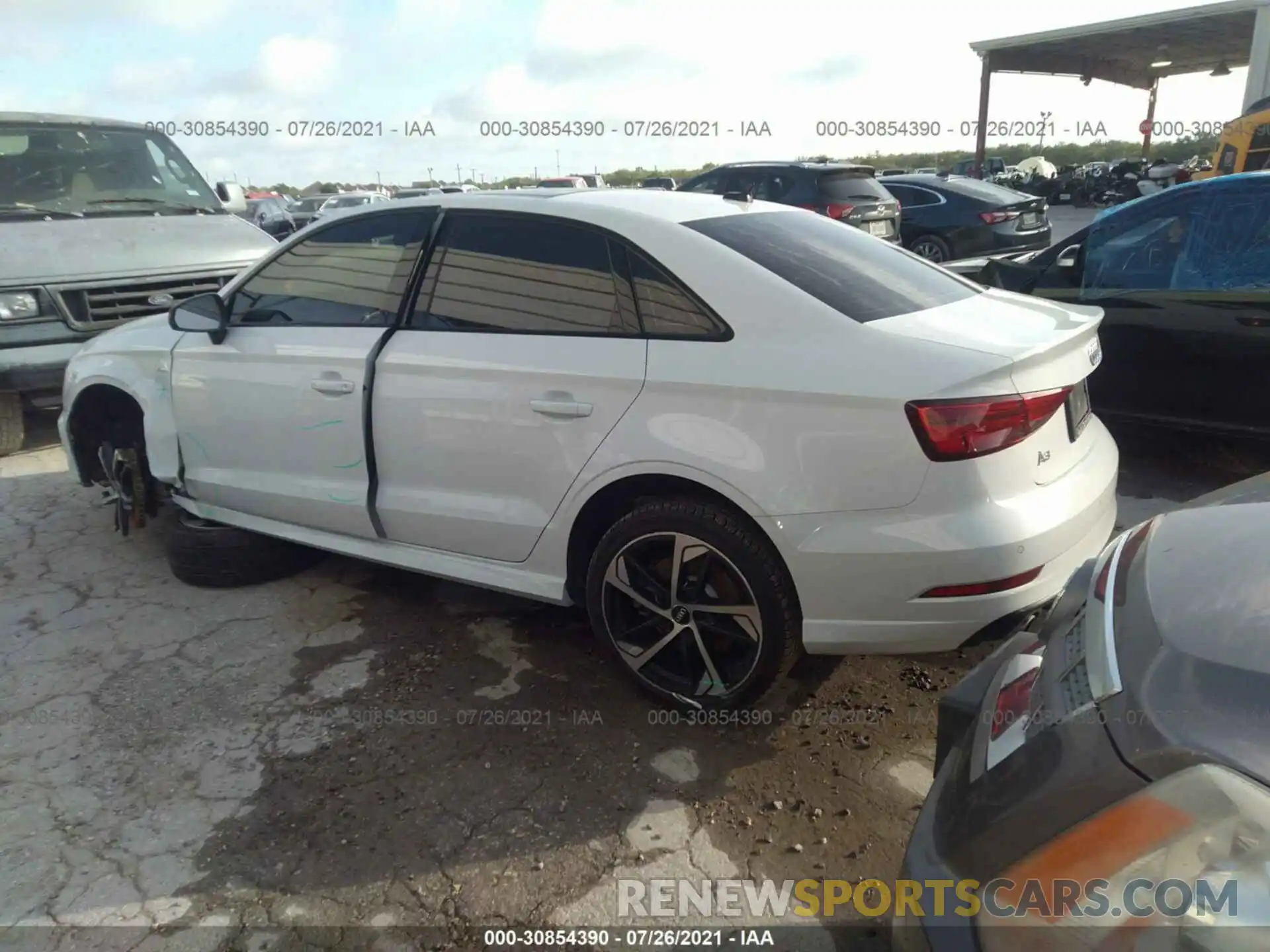 3 Photograph of a damaged car WAUBEGFF7LA001124 AUDI A3 SEDAN 2020