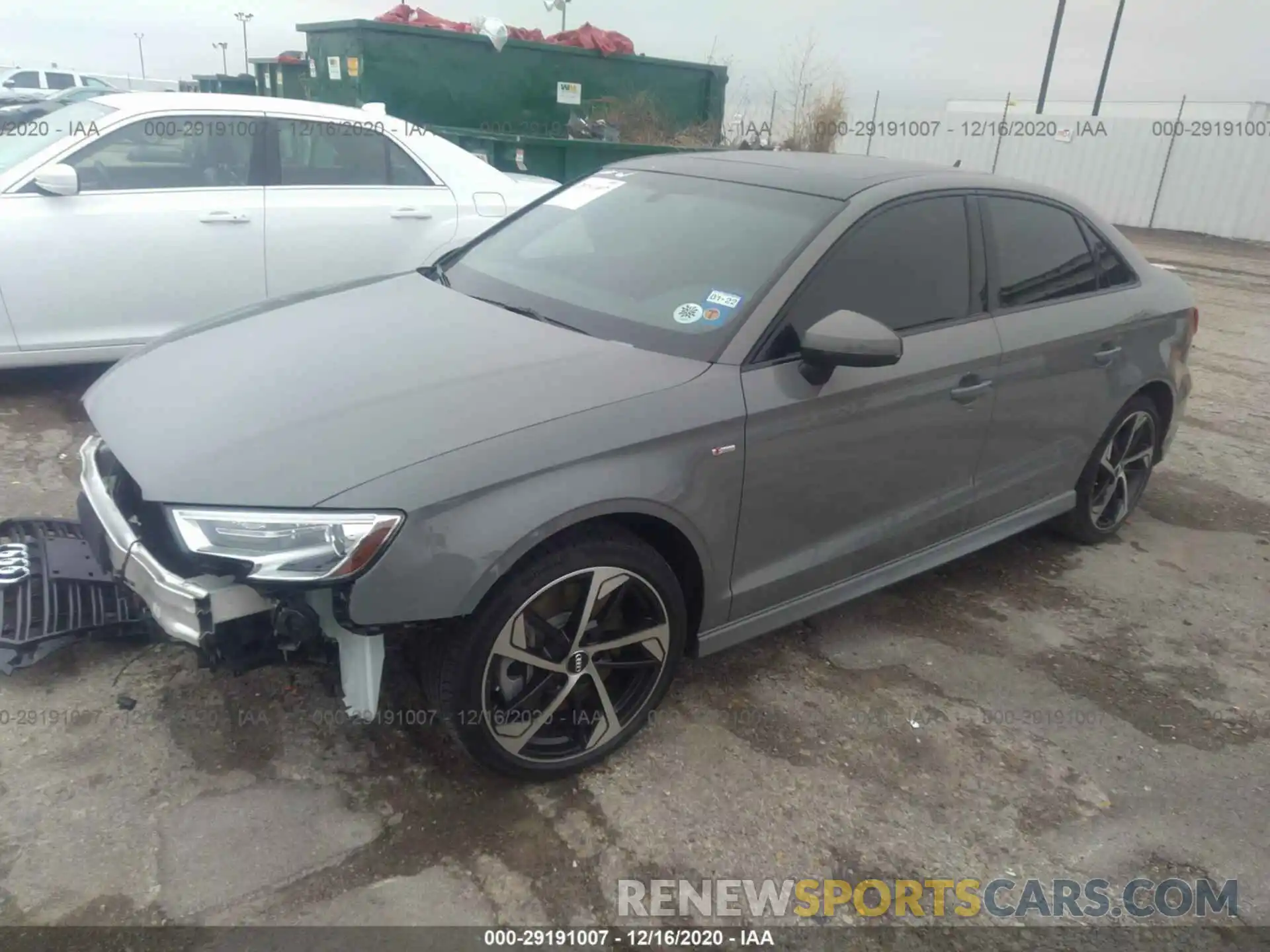 2 Фотография поврежденного автомобиля WAUBEGFF9LA015753 AUDI A3 SEDAN 2020