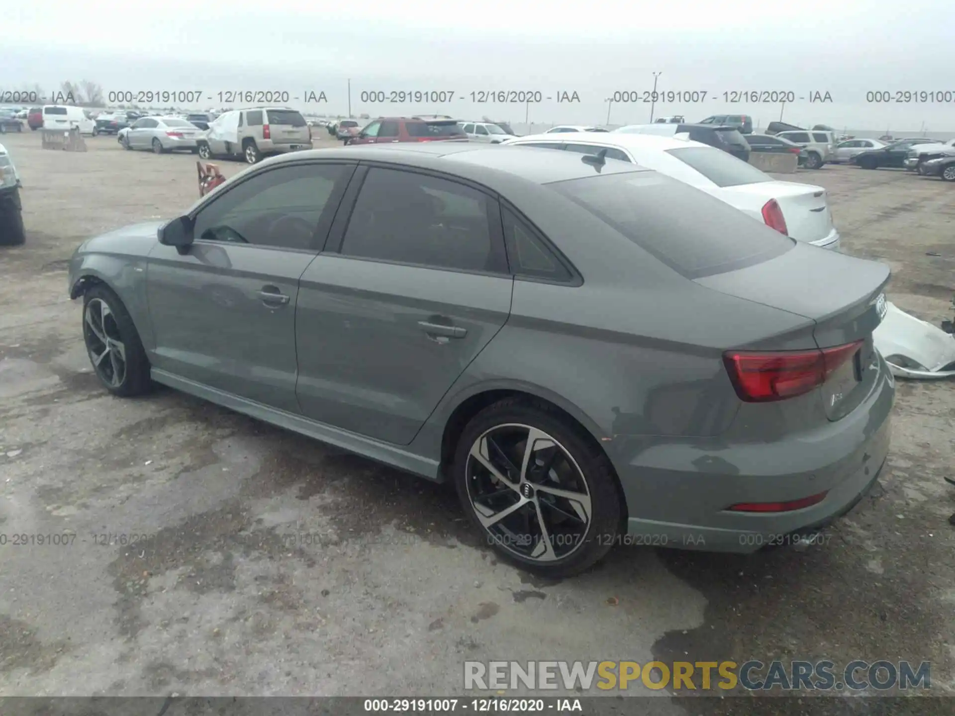 3 Фотография поврежденного автомобиля WAUBEGFF9LA015753 AUDI A3 SEDAN 2020