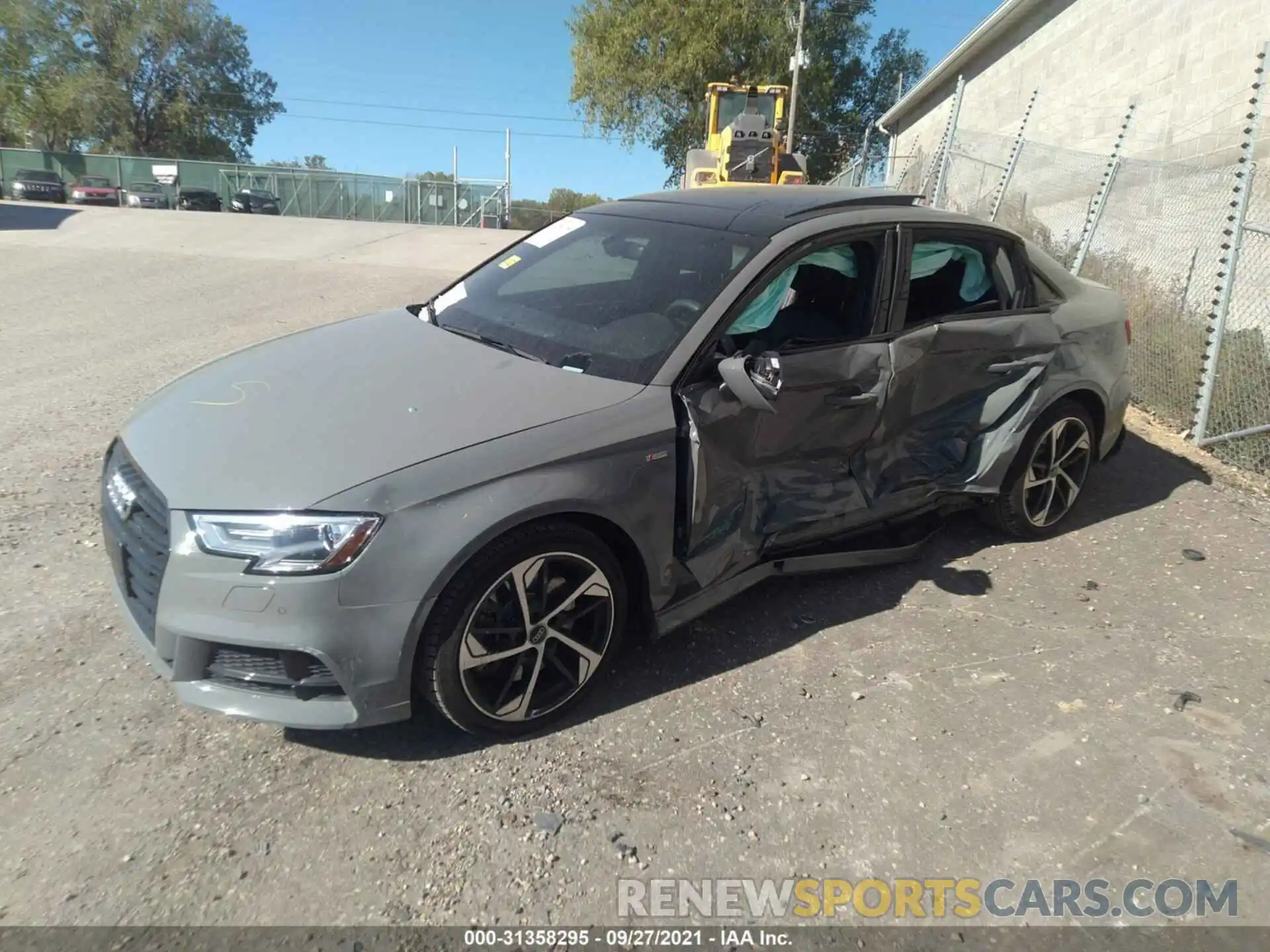 2 Photograph of a damaged car WAUBEGFFXLA020458 AUDI A3 SEDAN 2020