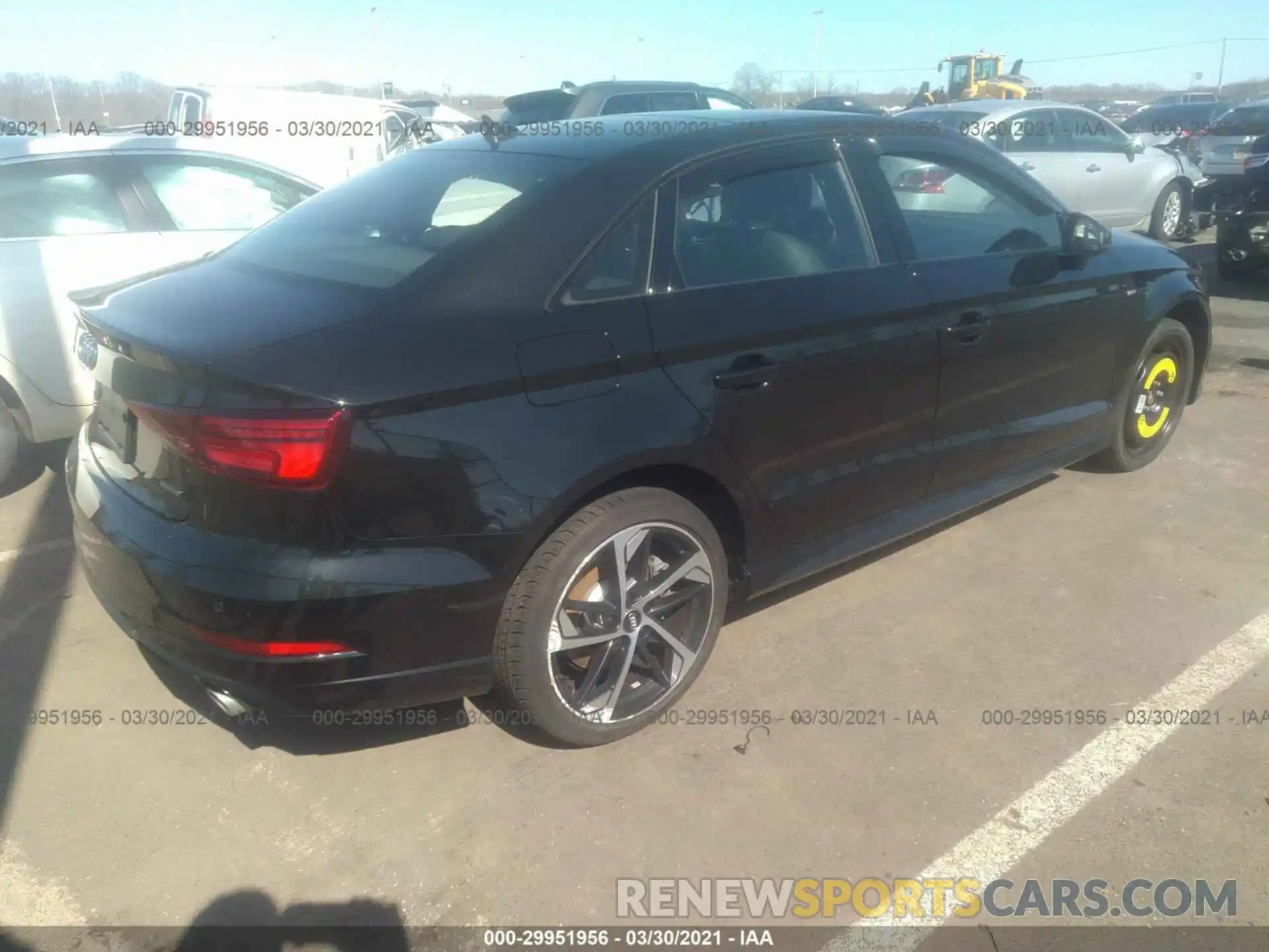 4 Фотография поврежденного автомобиля WAUBEGFFXLA104585 AUDI A3 SEDAN 2020