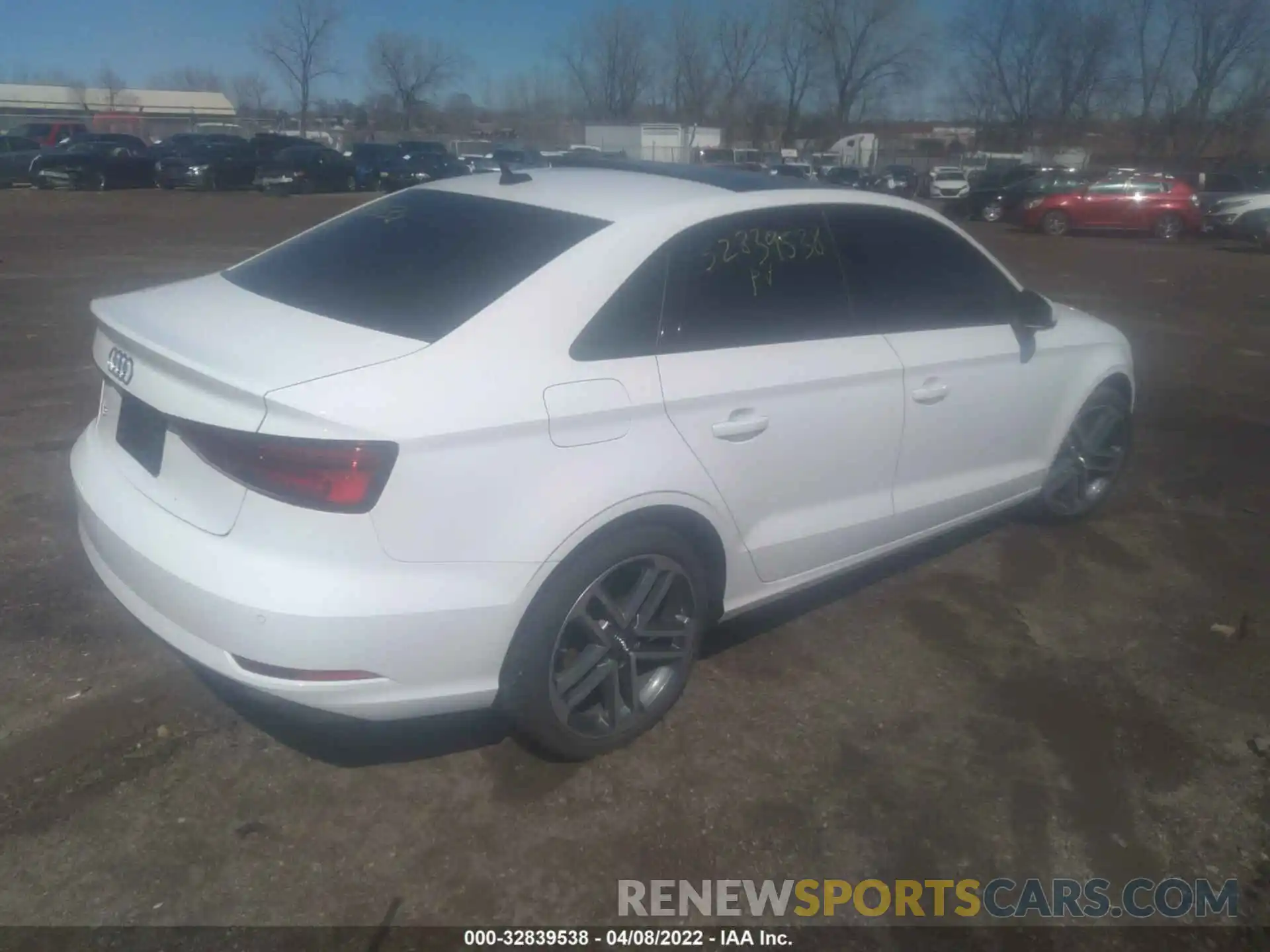 4 Photograph of a damaged car WAUCUGFF4LA013822 AUDI A3 SEDAN 2020