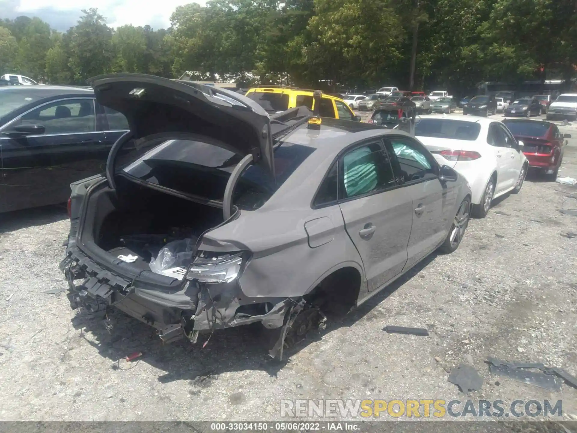 4 Photograph of a damaged car WAUCUGFF4LA087760 AUDI A3 SEDAN 2020