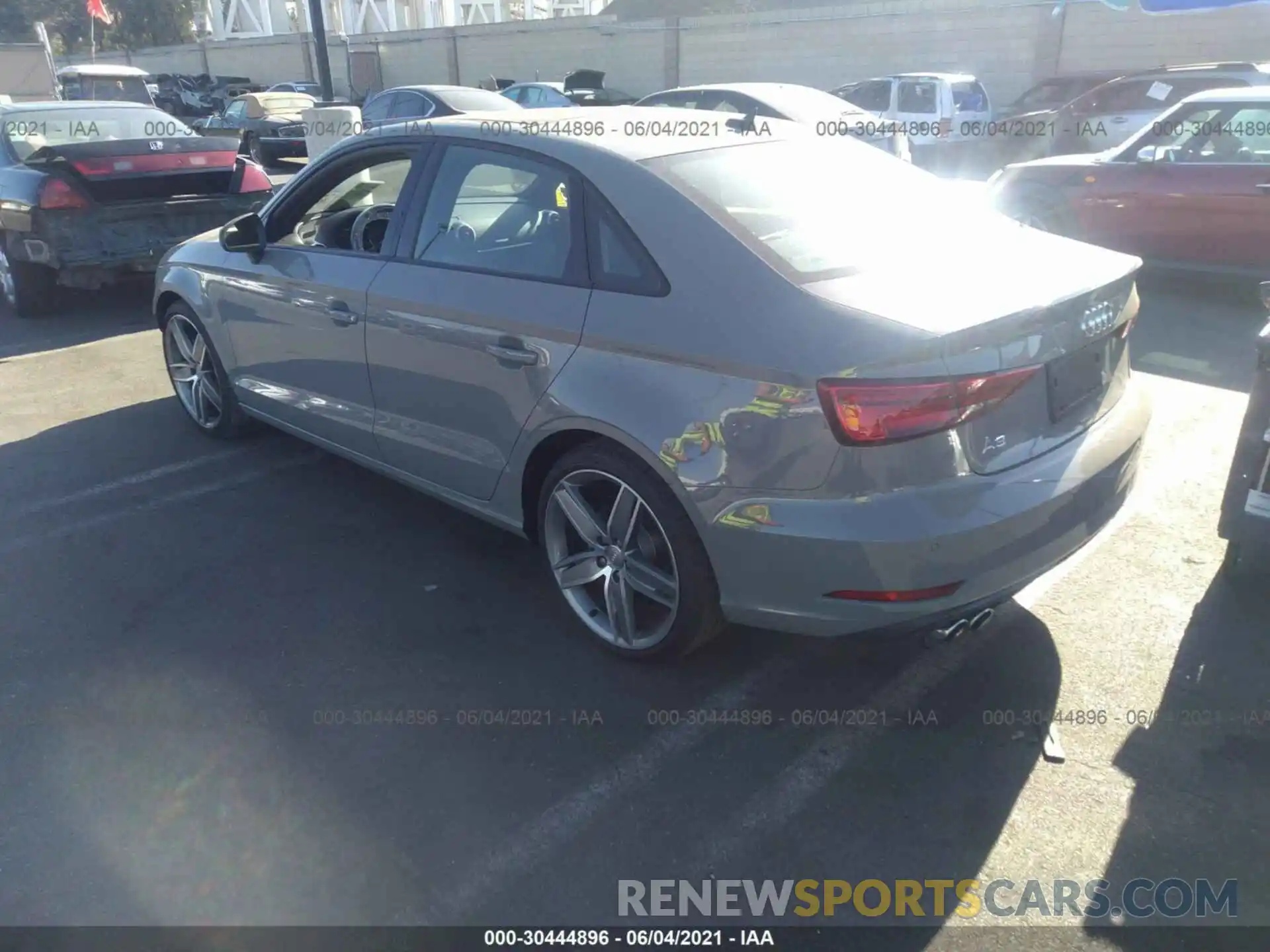 3 Photograph of a damaged car WAUCUGFF7LA058186 AUDI A3 SEDAN 2020