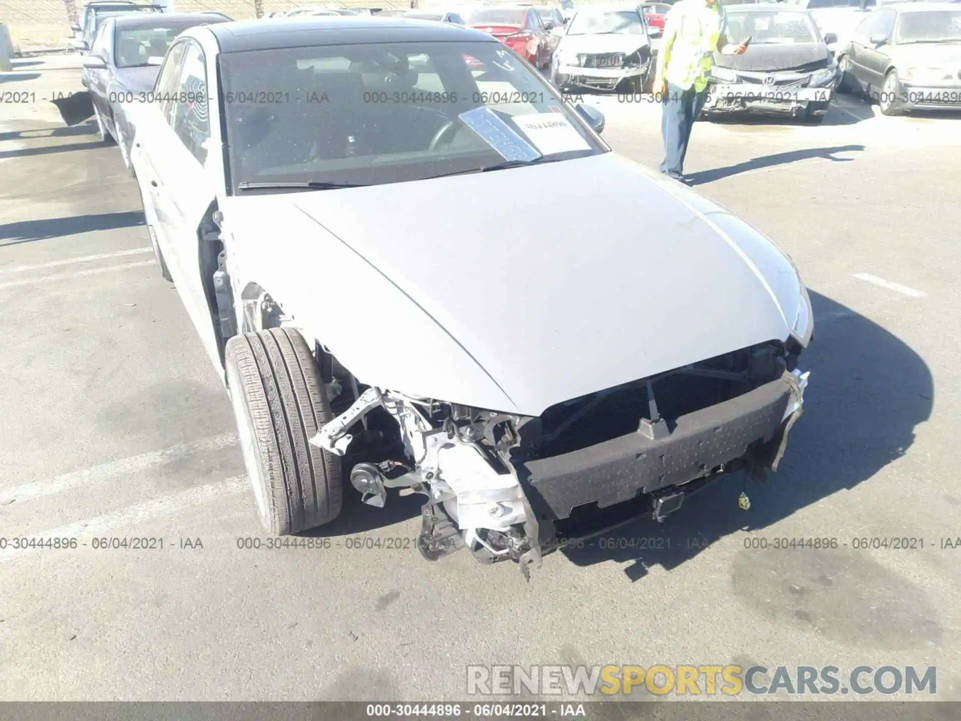 6 Photograph of a damaged car WAUCUGFF7LA058186 AUDI A3 SEDAN 2020