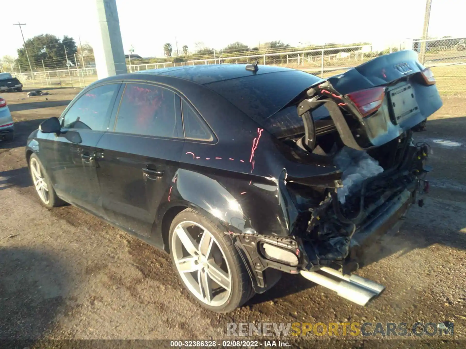 3 Photograph of a damaged car WAUCUGFF7LA095772 AUDI A3 SEDAN 2020