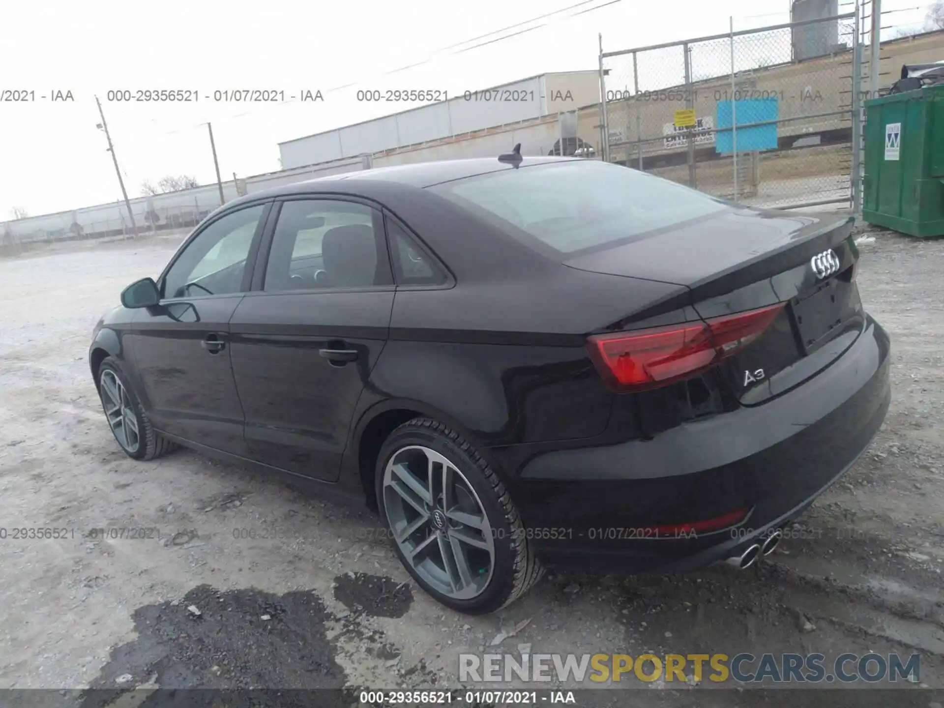 3 Фотография поврежденного автомобиля WAUCUGFF7LA102400 AUDI A3 SEDAN 2020