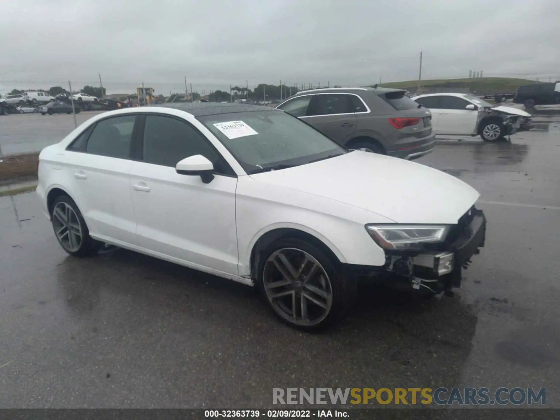 1 Photograph of a damaged car WAUCUGFF9LA101460 AUDI A3 SEDAN 2020