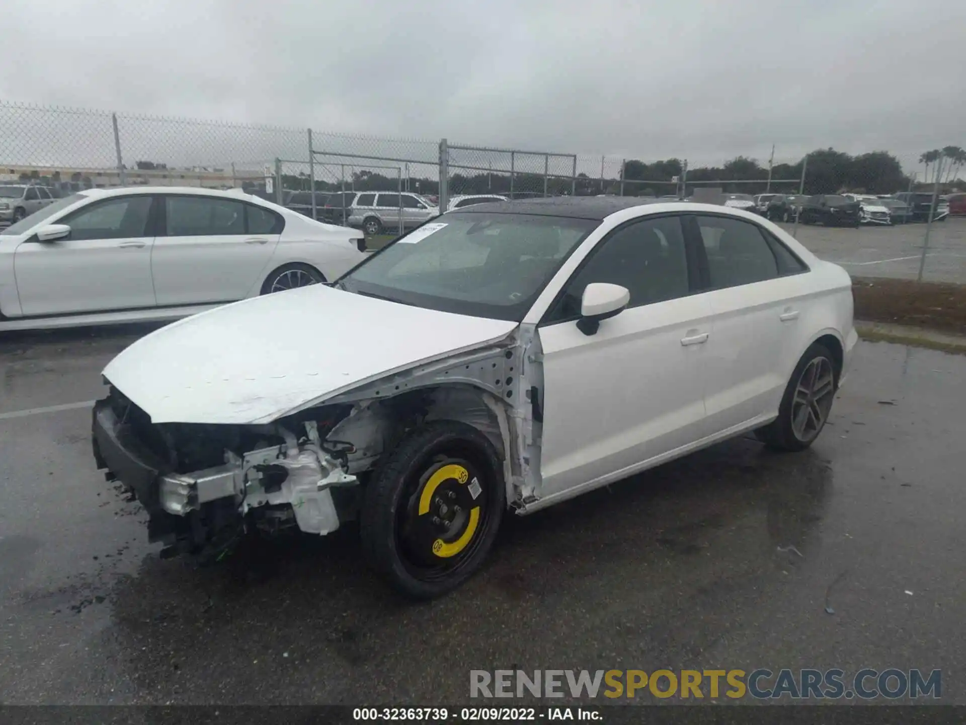 2 Photograph of a damaged car WAUCUGFF9LA101460 AUDI A3 SEDAN 2020