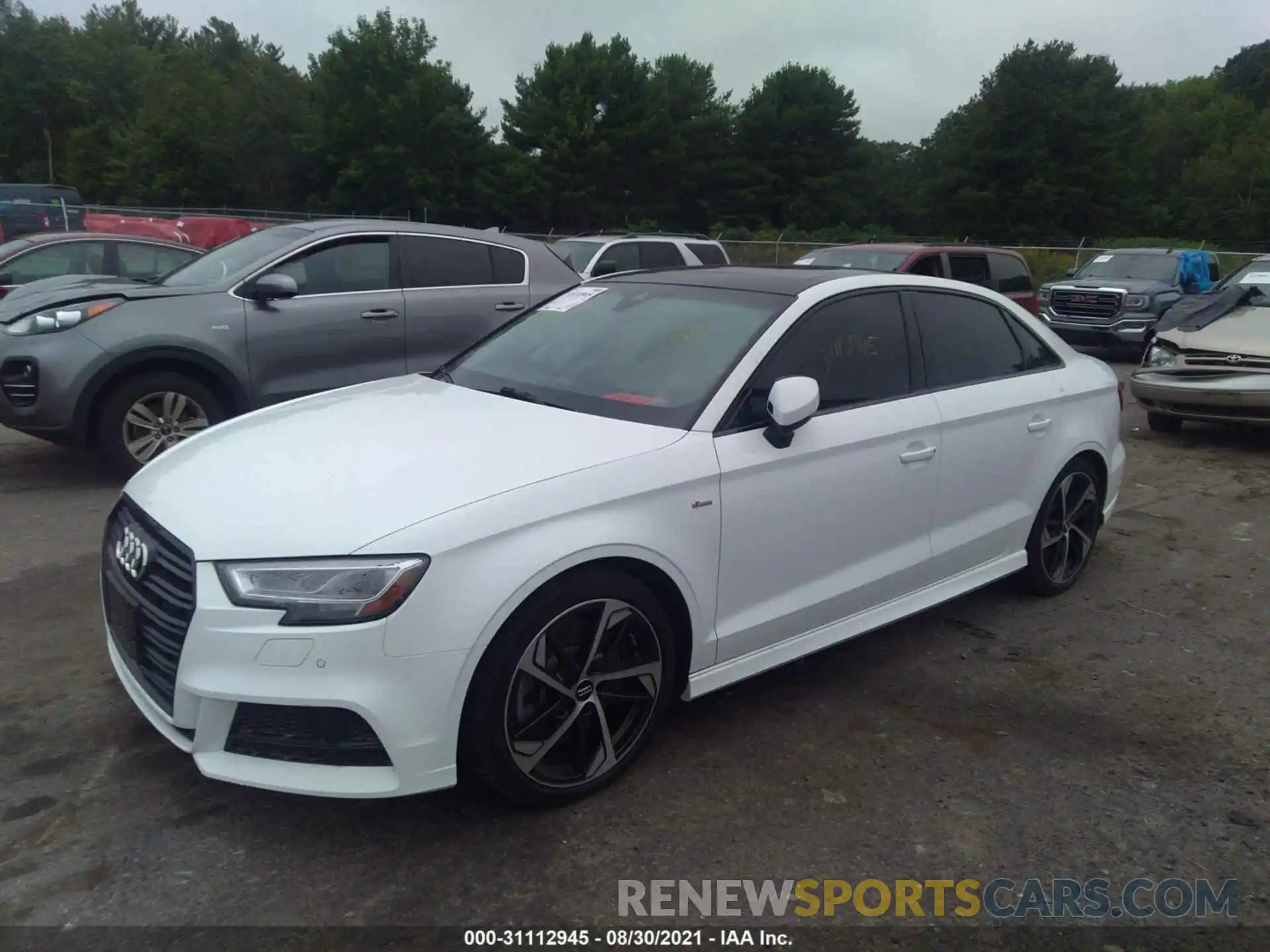 2 Photograph of a damaged car WAUJEGFF0LA098050 AUDI A3 SEDAN 2020