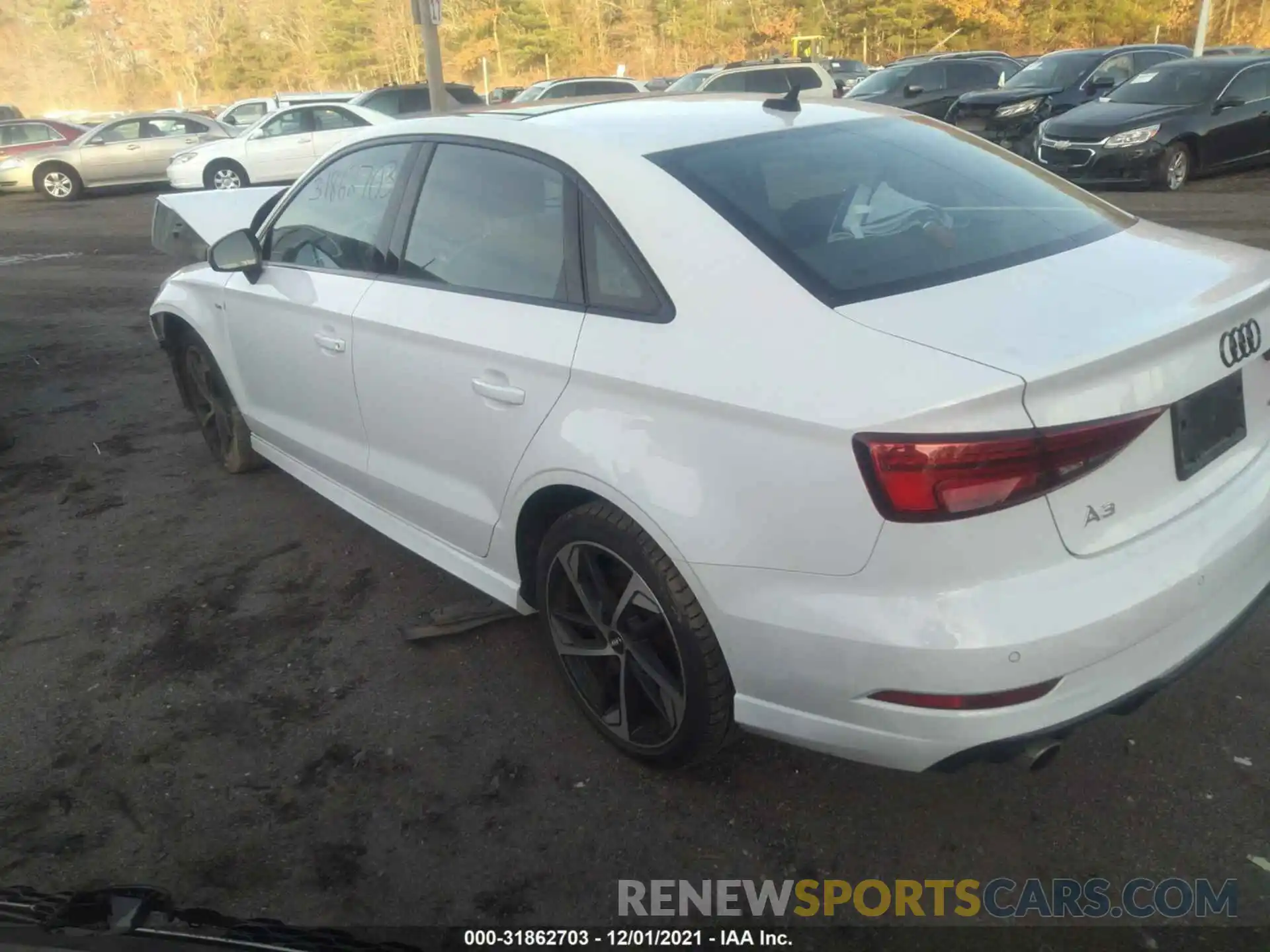 3 Фотография поврежденного автомобиля WAUJEGFF2LA095148 AUDI A3 SEDAN 2020