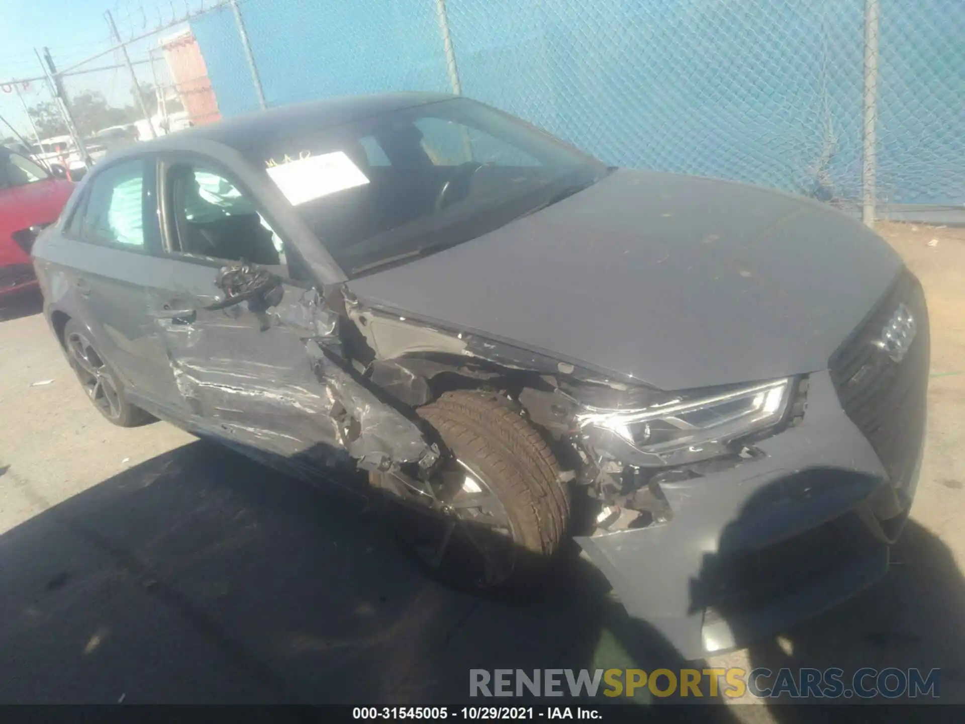 1 Photograph of a damaged car WAUJEGFF4LA064953 AUDI A3 SEDAN 2020