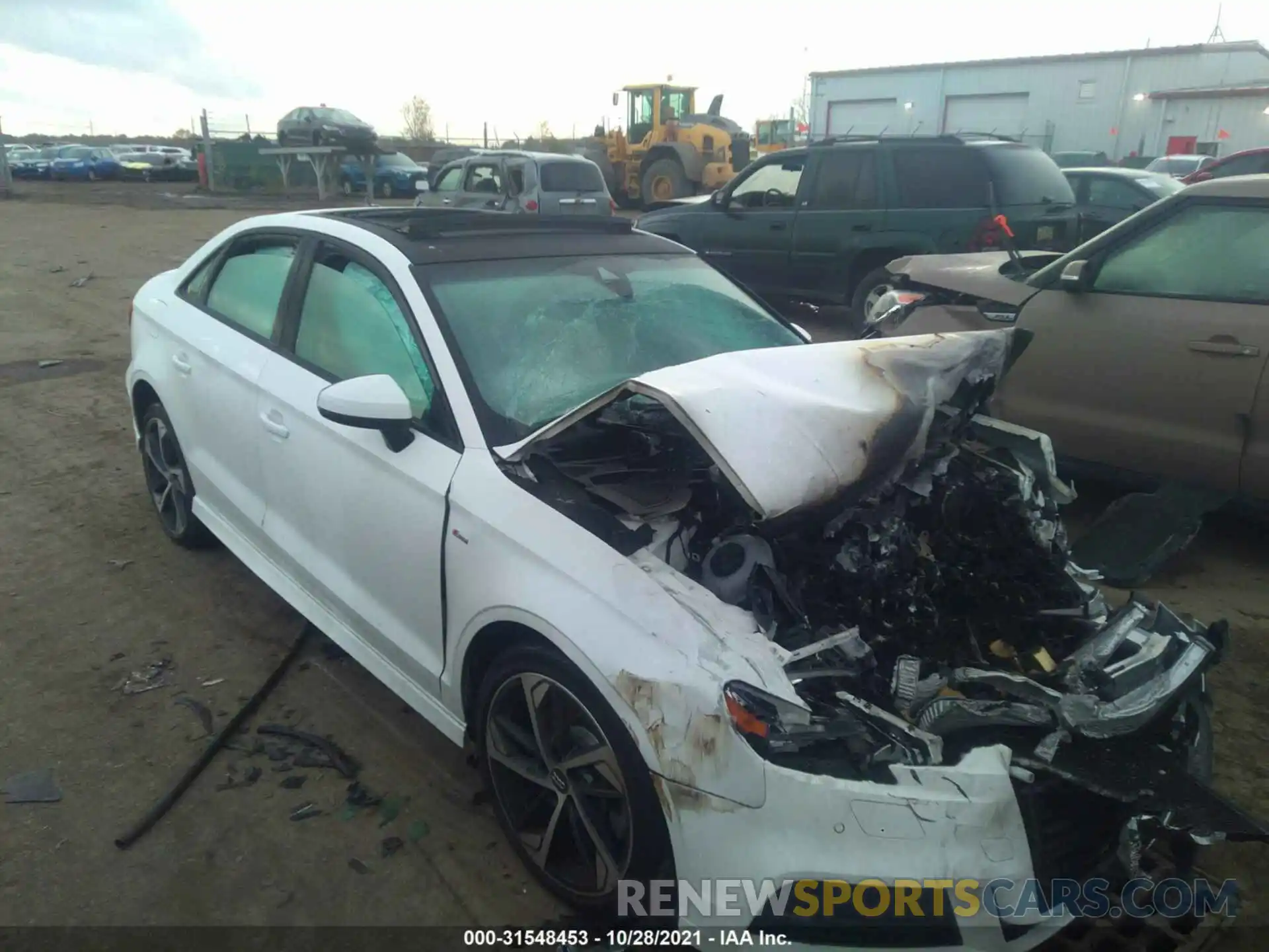 1 Photograph of a damaged car WAUJEGFF5LA032593 AUDI A3 SEDAN 2020