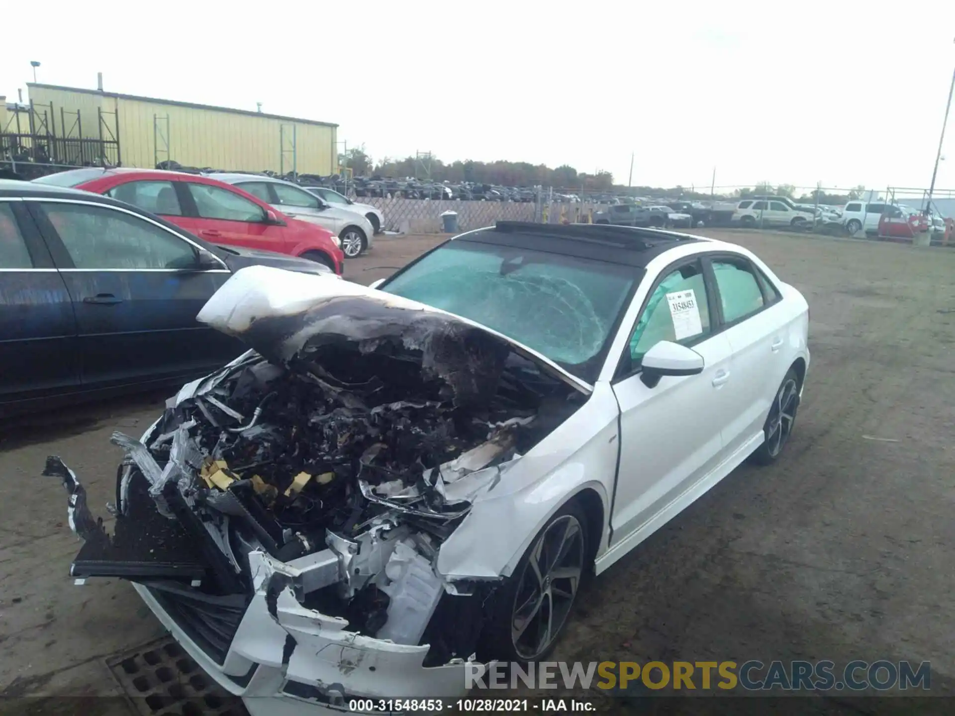 2 Photograph of a damaged car WAUJEGFF5LA032593 AUDI A3 SEDAN 2020