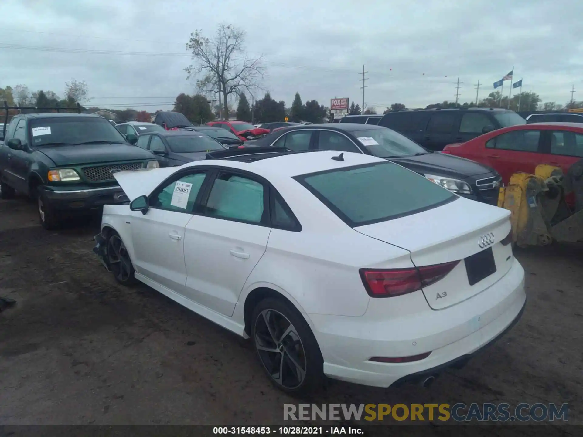 3 Photograph of a damaged car WAUJEGFF5LA032593 AUDI A3 SEDAN 2020