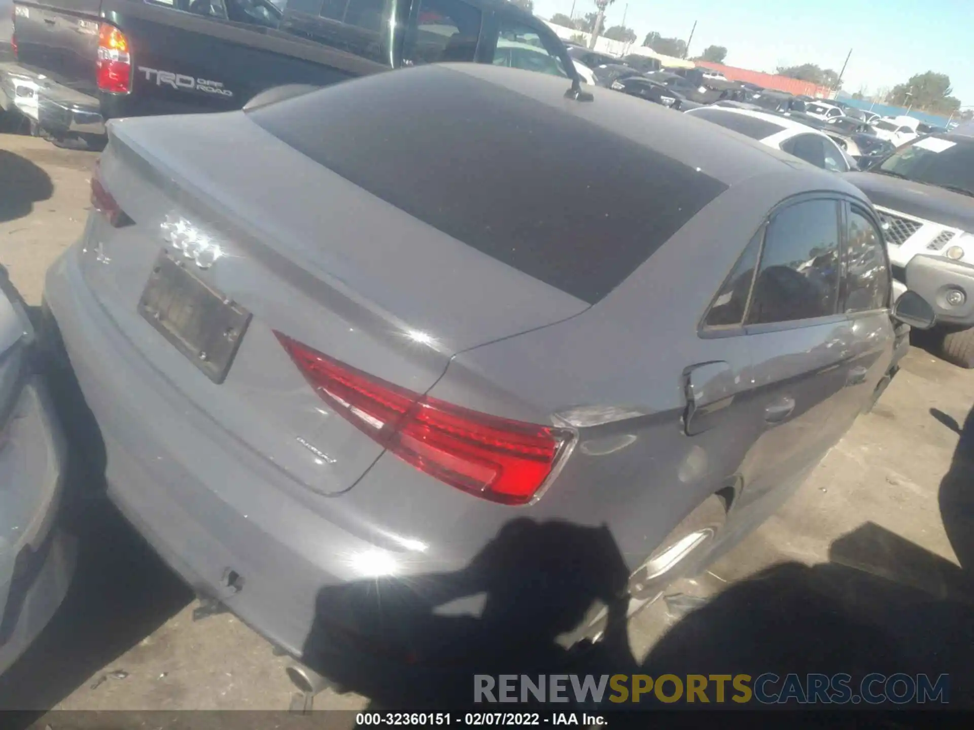 4 Photograph of a damaged car WAUJEGFF6LA036393 AUDI A3 SEDAN 2020