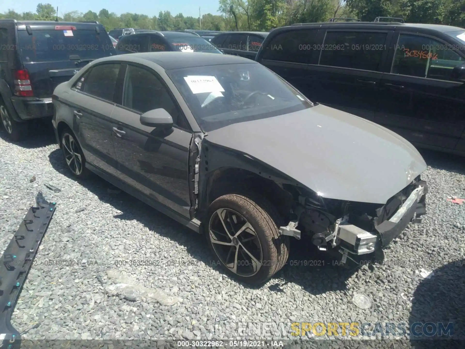 1 Photograph of a damaged car WAUJEGFF6LA037110 AUDI A3 SEDAN 2020