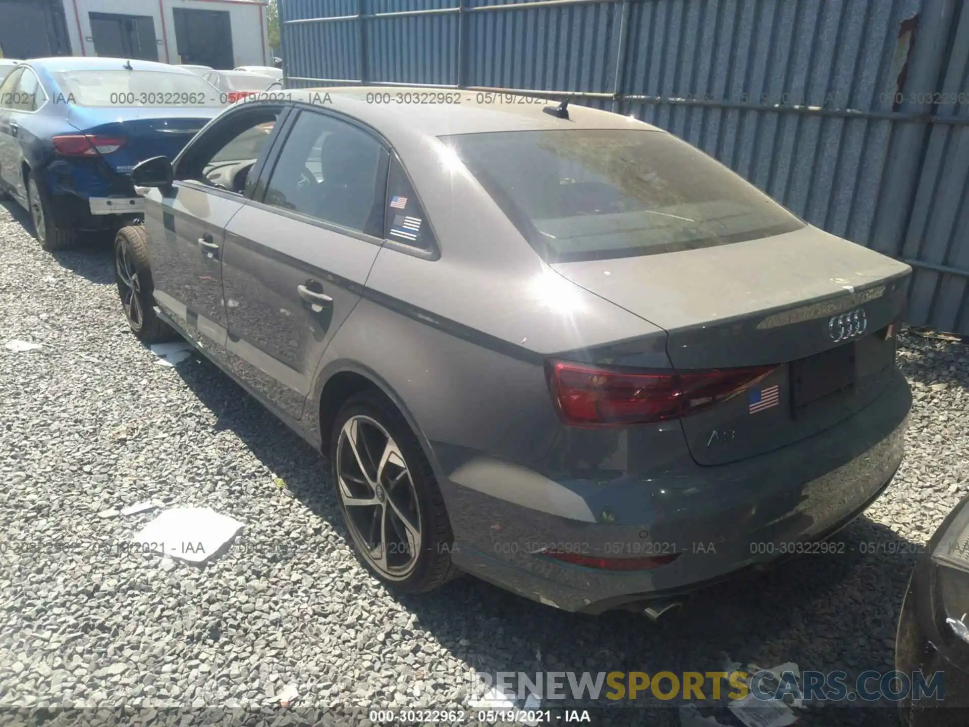 3 Photograph of a damaged car WAUJEGFF6LA037110 AUDI A3 SEDAN 2020