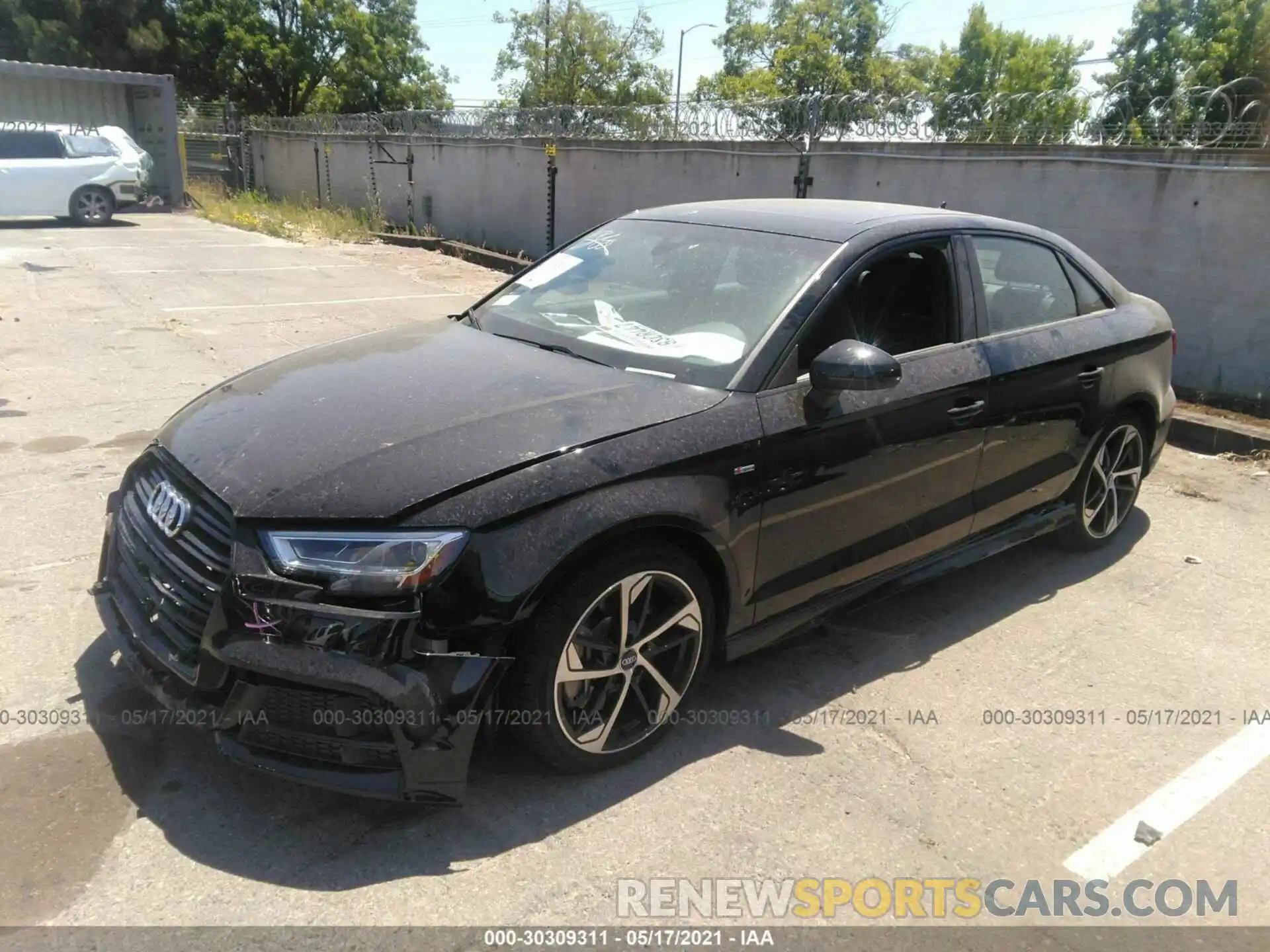 2 Фотография поврежденного автомобиля WAUJEGFF8LA103074 AUDI A3 SEDAN 2020