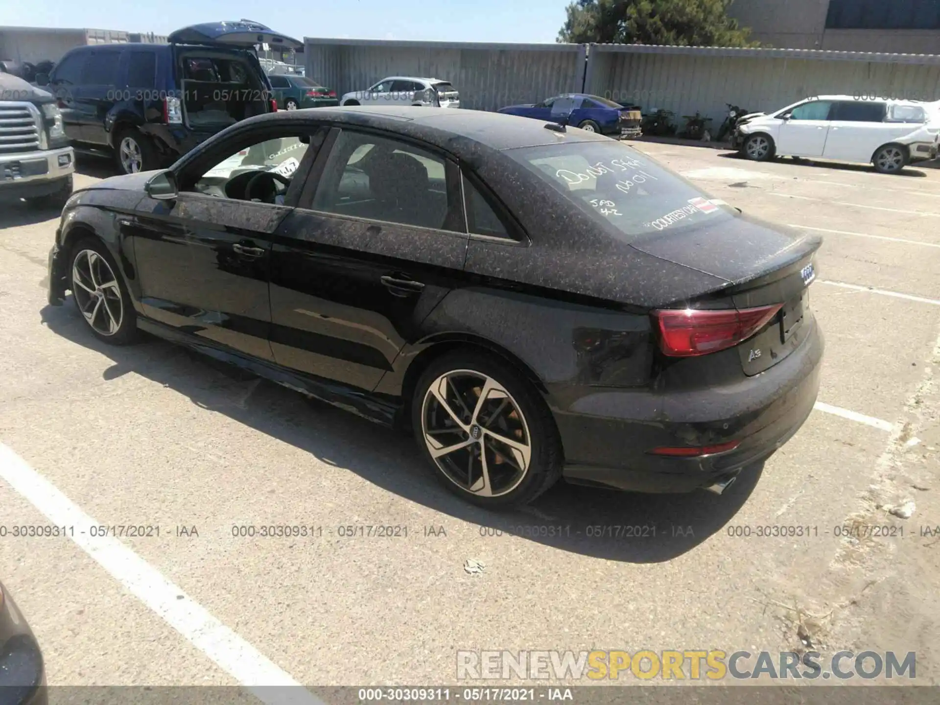 3 Photograph of a damaged car WAUJEGFF8LA103074 AUDI A3 SEDAN 2020