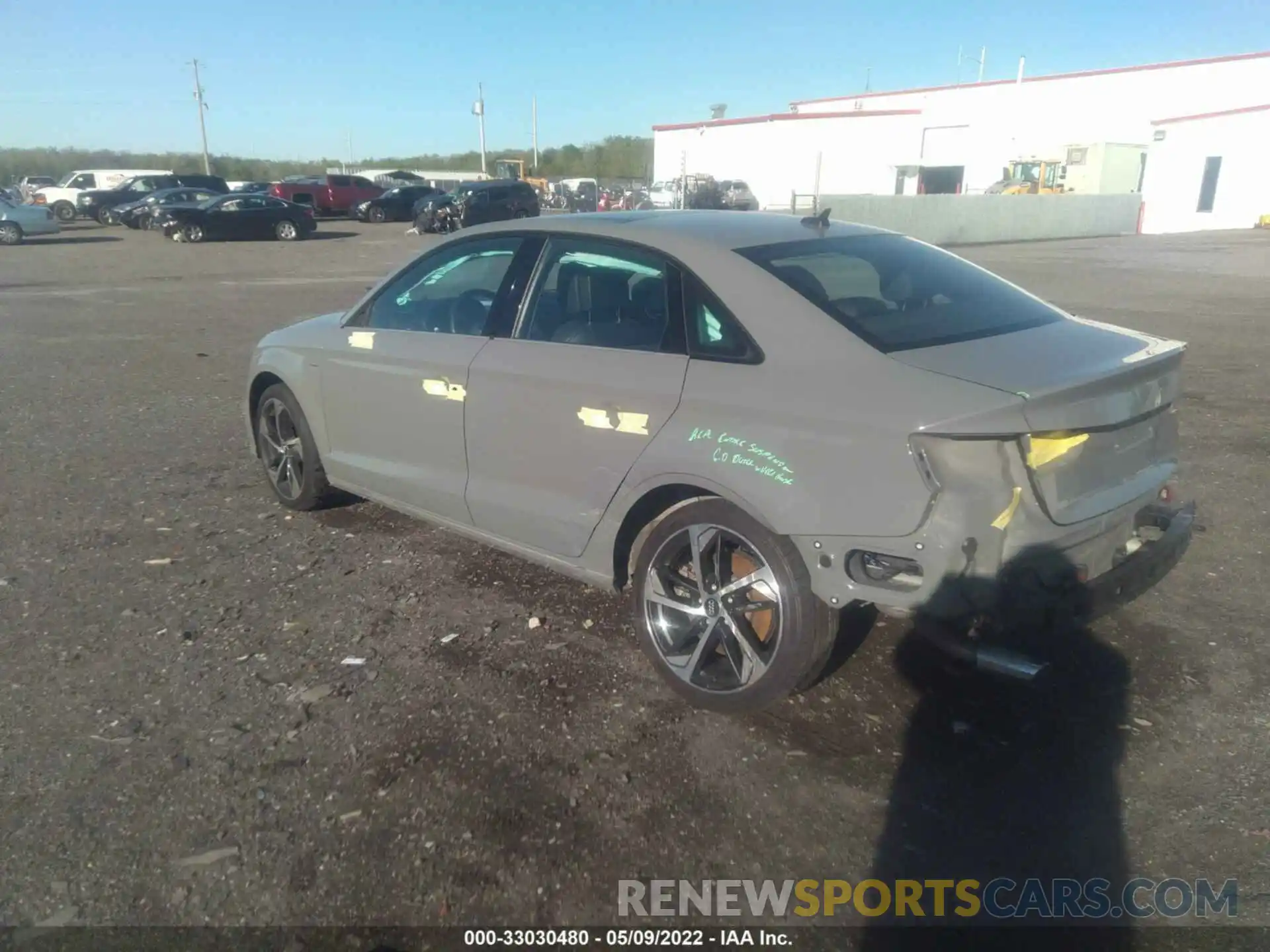 3 Photograph of a damaged car WAUJEGFFXLA016633 AUDI A3 SEDAN 2020