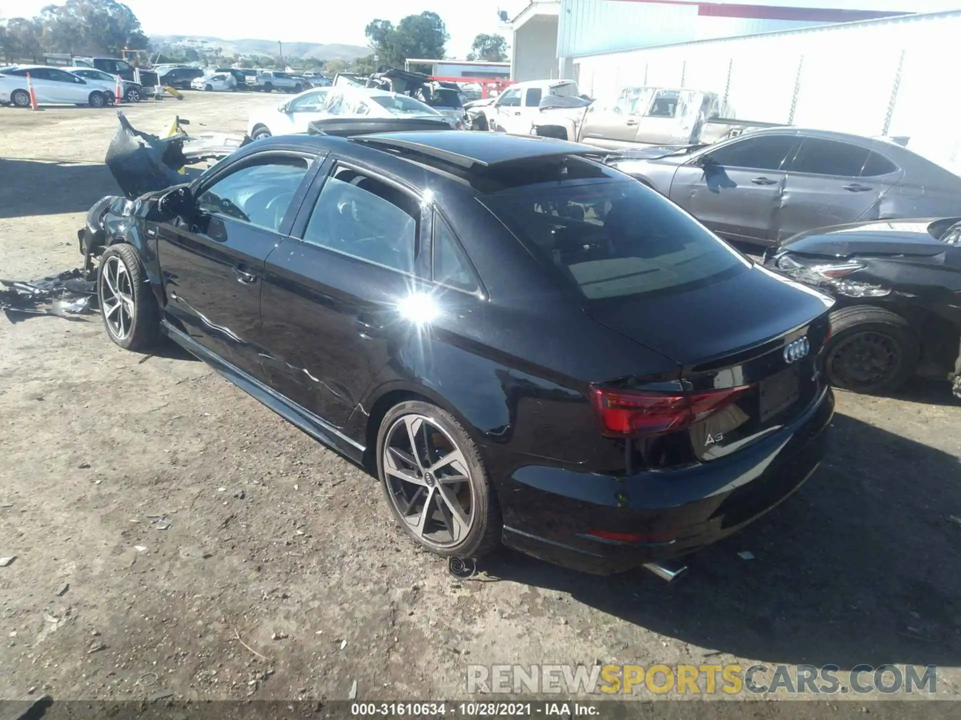 3 Photograph of a damaged car WAUJEGFFXLA103187 AUDI A3 SEDAN 2020