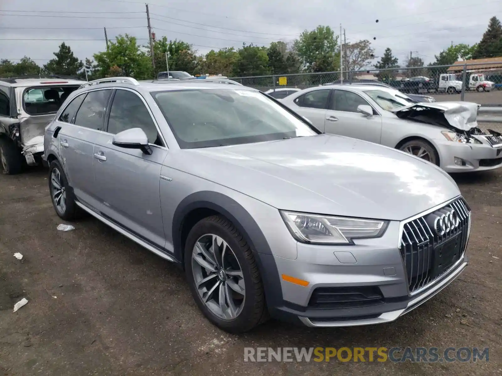 1 Photograph of a damaged car WA17NAF40KA112885 AUDI A4 2019