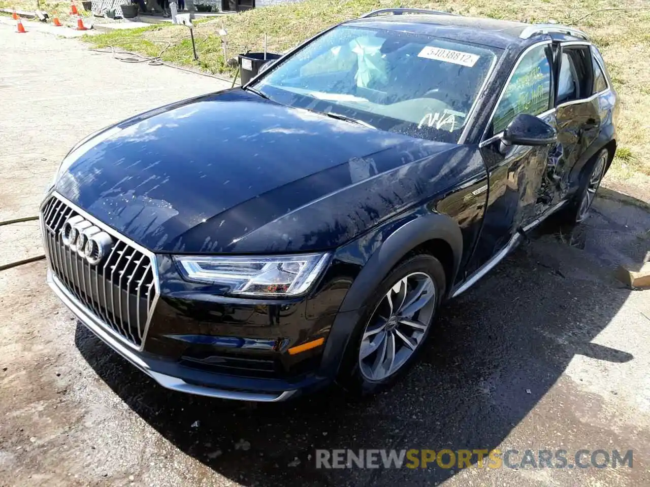 2 Photograph of a damaged car WA18NAF41KA109479 AUDI A4 2019