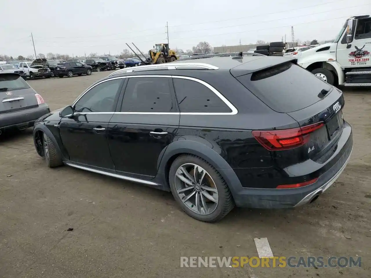 2 Photograph of a damaged car WA18NAF44KA012423 AUDI A4 2019