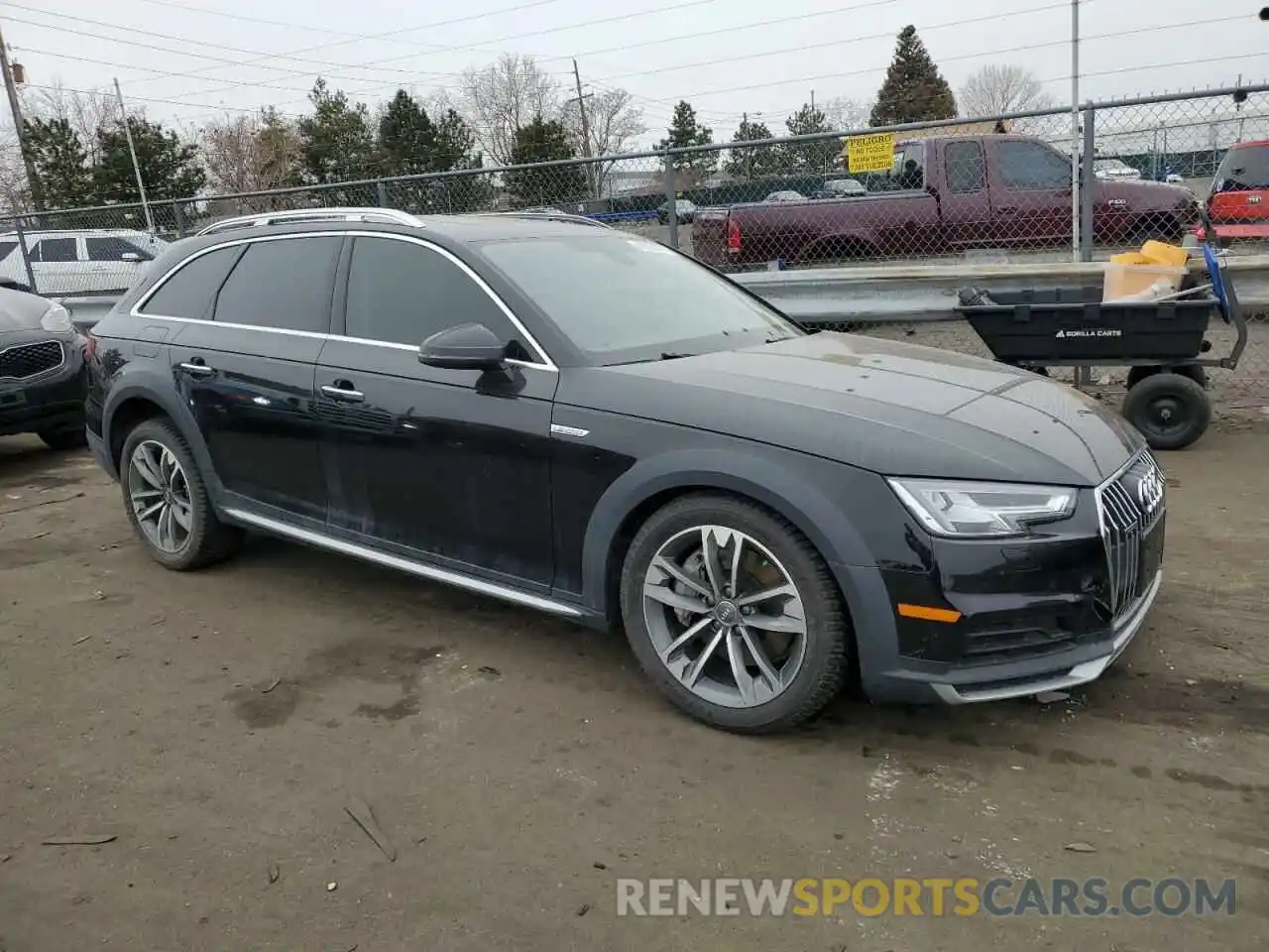 4 Photograph of a damaged car WA18NAF44KA012423 AUDI A4 2019