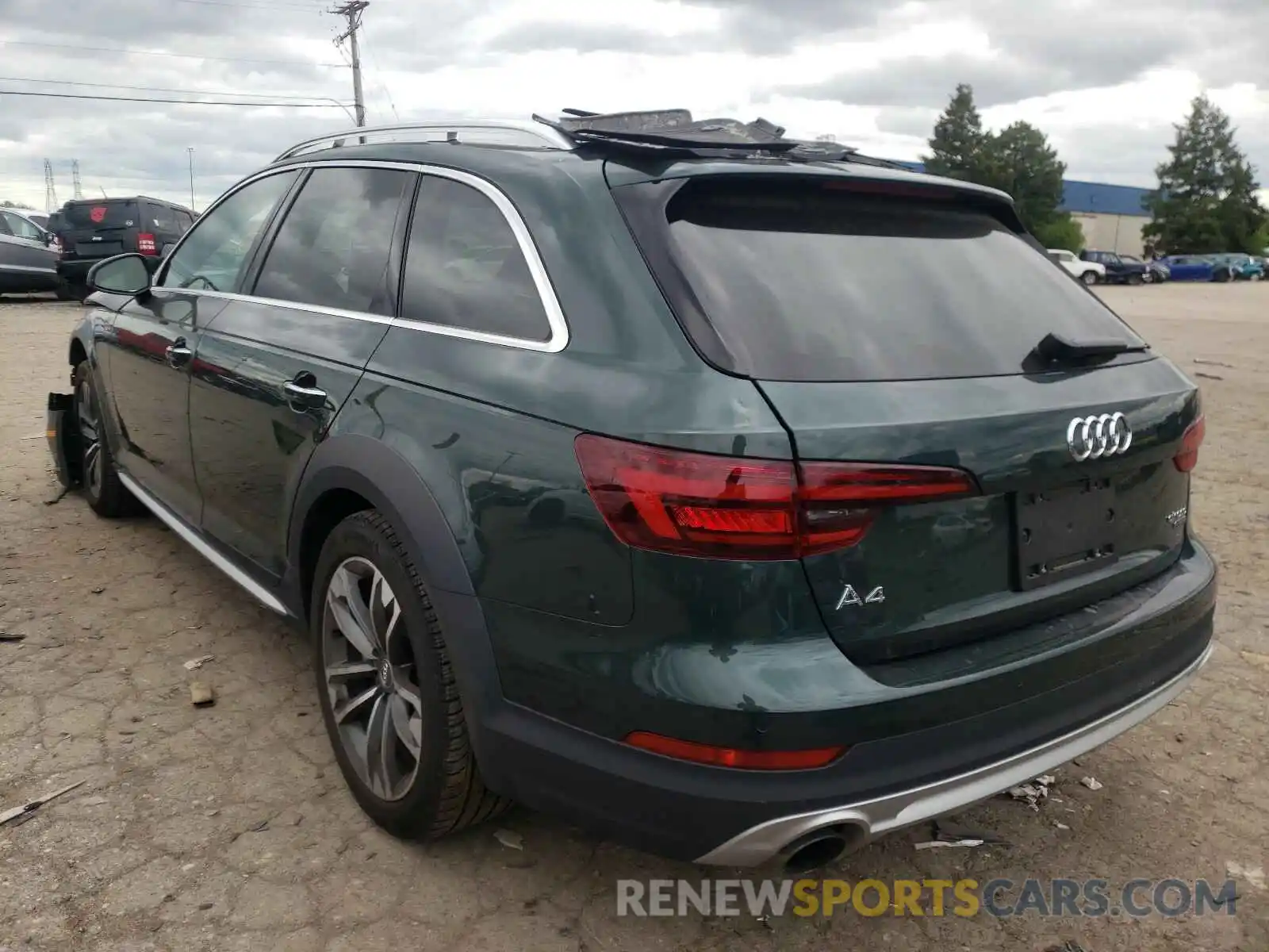 3 Photograph of a damaged car WA18NAF45KA039856 AUDI A4 2019