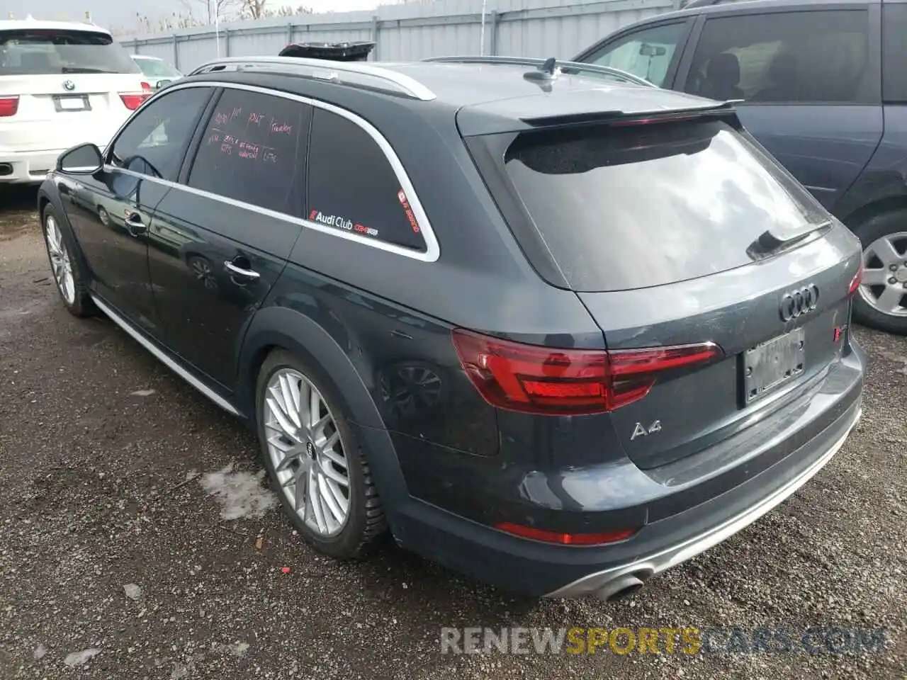 3 Photograph of a damaged car WA18NAF49KA111786 AUDI A4 2019