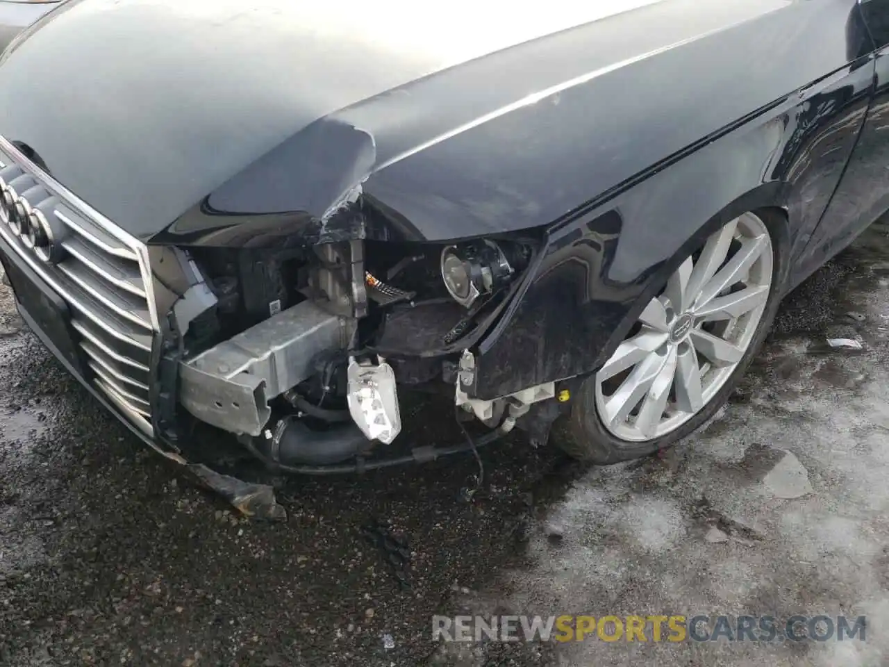 9 Photograph of a damaged car WAUANAF46KA054404 AUDI A4 2019