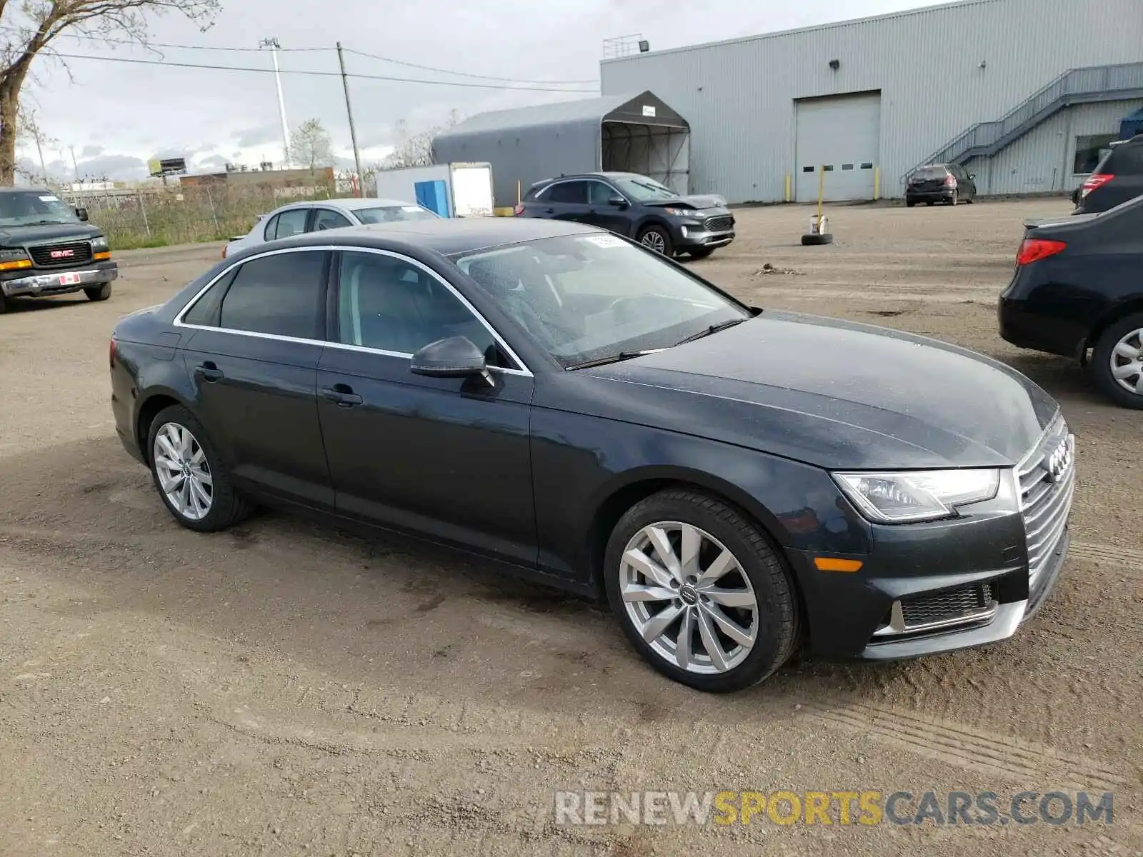 1 Photograph of a damaged car WAUANAF46KN018012 AUDI A4 2019