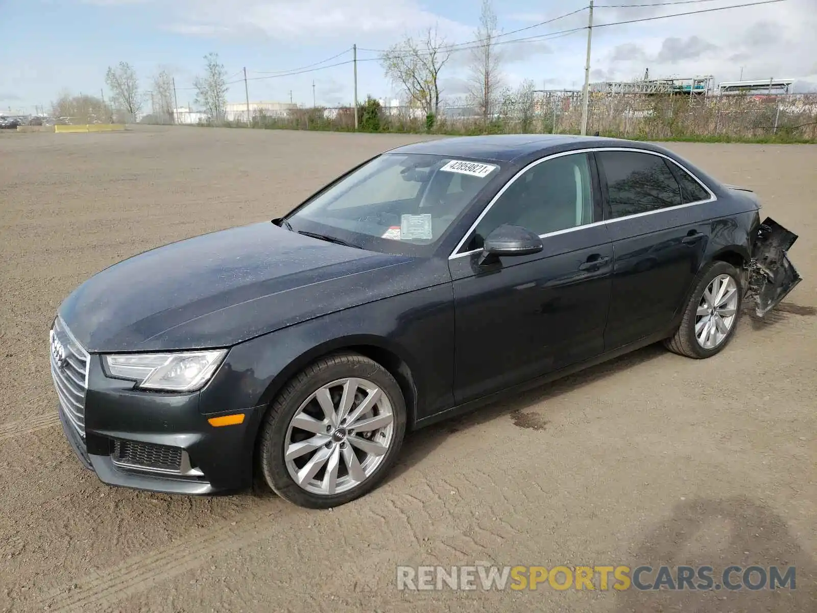 2 Photograph of a damaged car WAUANAF46KN018012 AUDI A4 2019