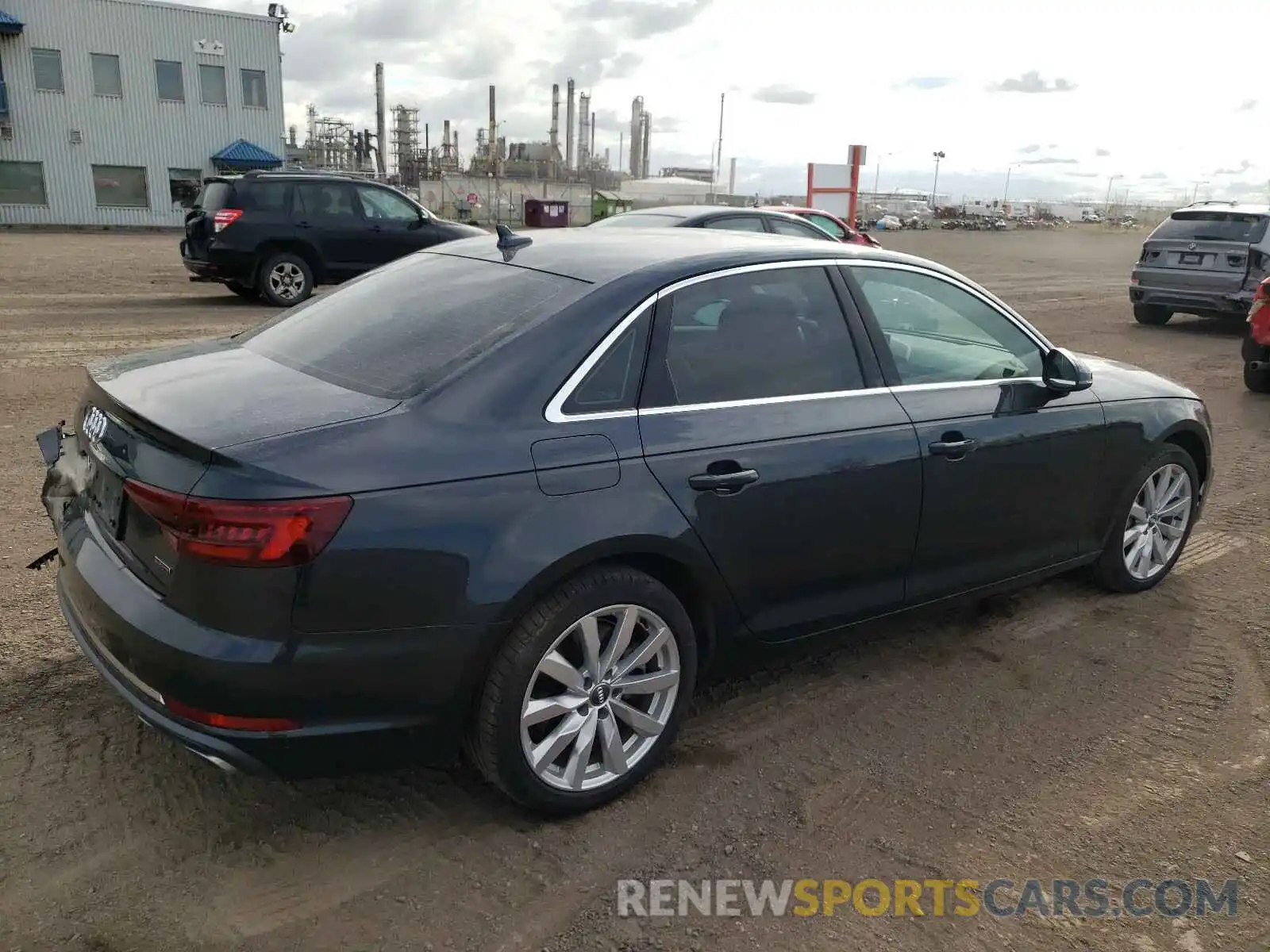 4 Фотография поврежденного автомобиля WAUANAF46KN018012 AUDI A4 2019