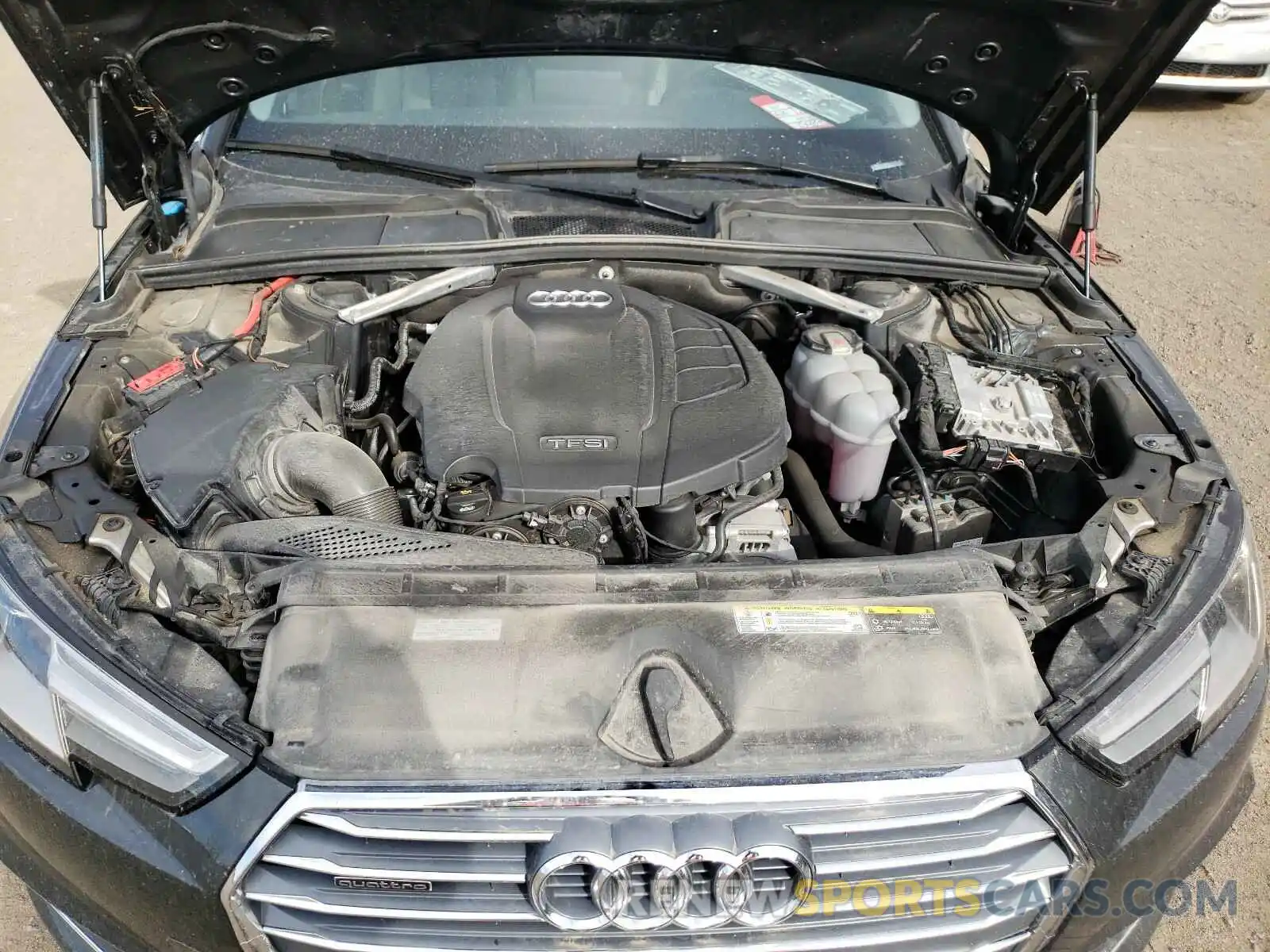 7 Photograph of a damaged car WAUANAF46KN018012 AUDI A4 2019