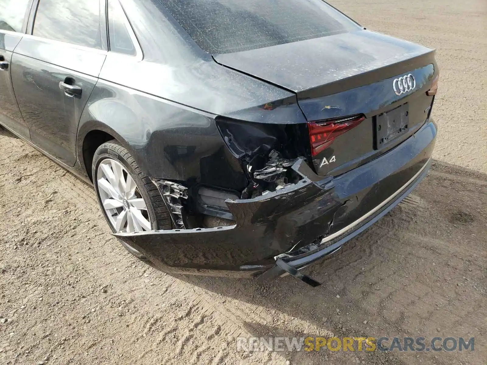 9 Photograph of a damaged car WAUANAF46KN018012 AUDI A4 2019