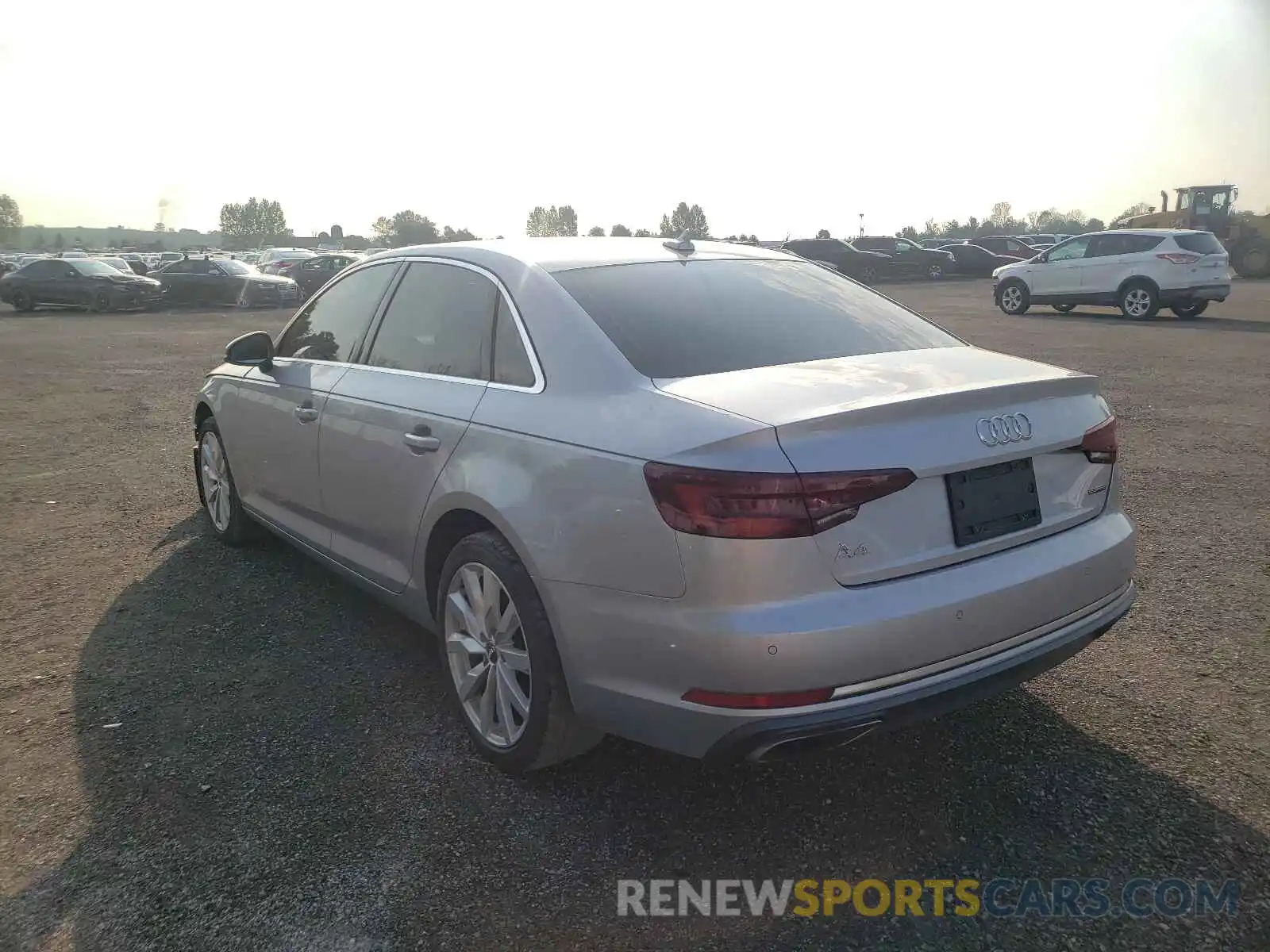 3 Photograph of a damaged car WAUANAF47KA054587 AUDI A4 2019